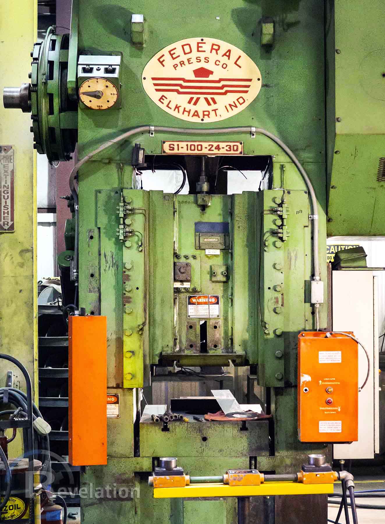 Federal S1 Press- 100 Ton, 24” x 30” Bed - Image 2