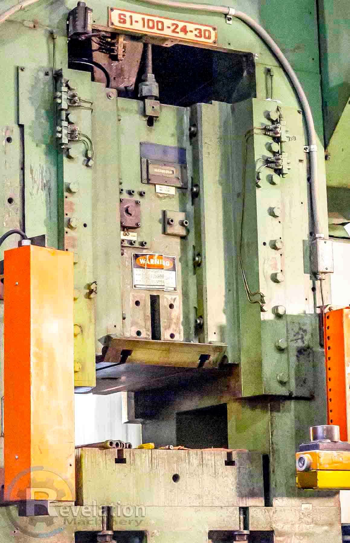 Federal S1 Press- 100 Ton, 24” x 30” Bed - Image 5