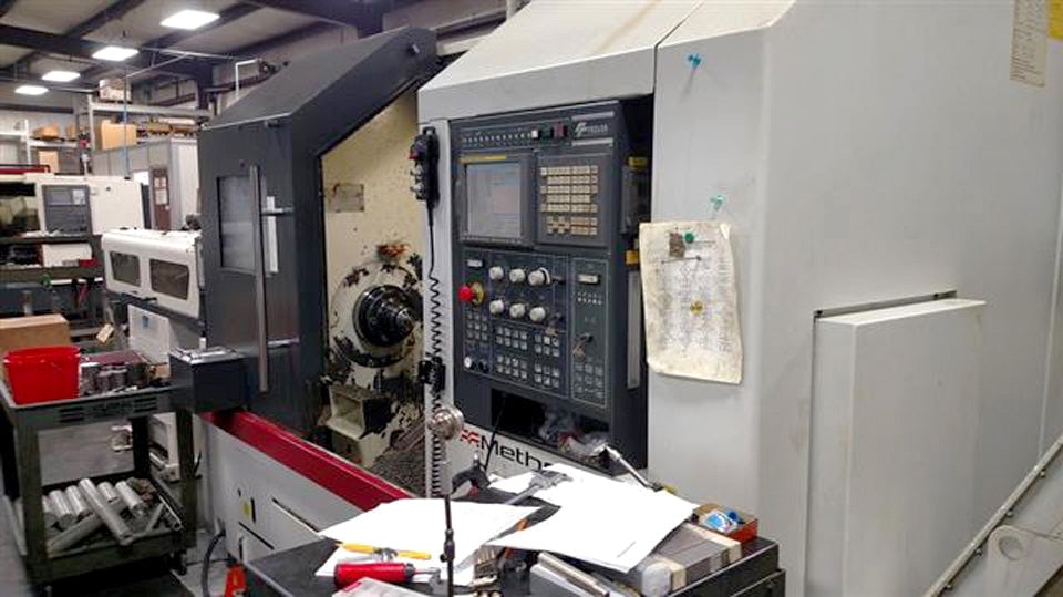 2011, Feeler HT-30SY CNC Lathe- 36” Swing x 28”, 7 Axis, Live Tools, Fanuc Control