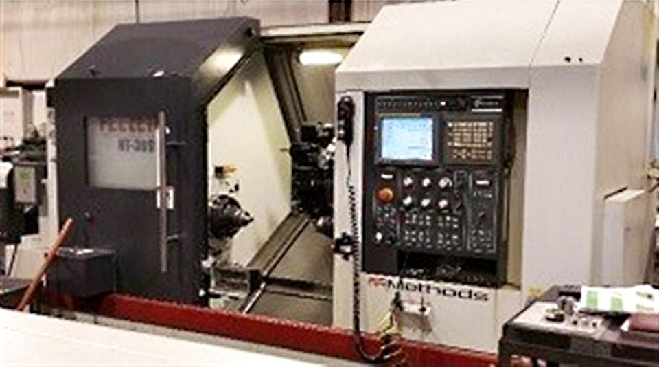 2011, Feeler HT-30SY CNC Lathe- 36” Swing x 28”, 7 Axis, Live Tools, Fanuc Control - Image 2
