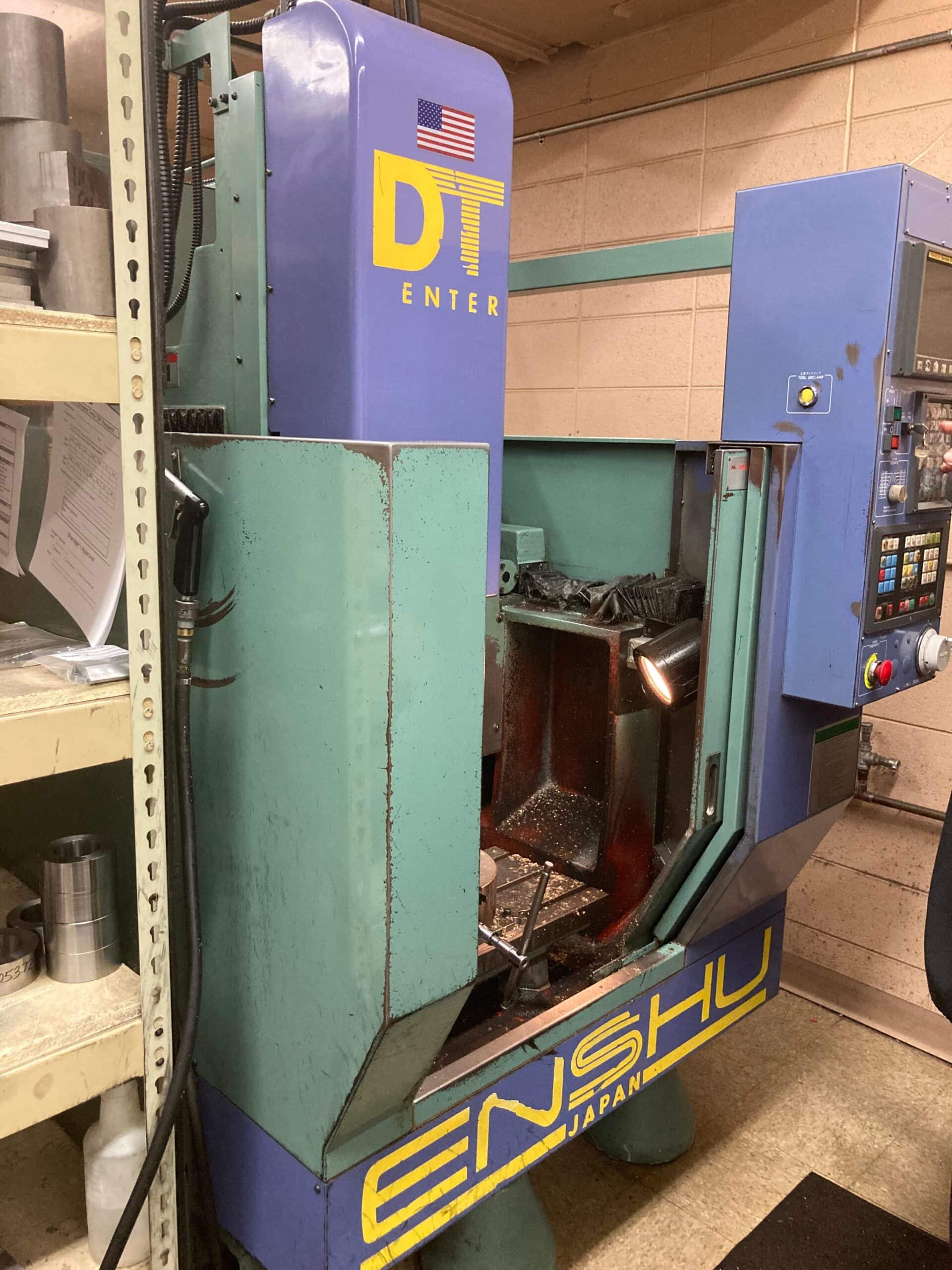 Enshu DT Center Drill and Tap - Fanuc O-Mate M Control - Image 3