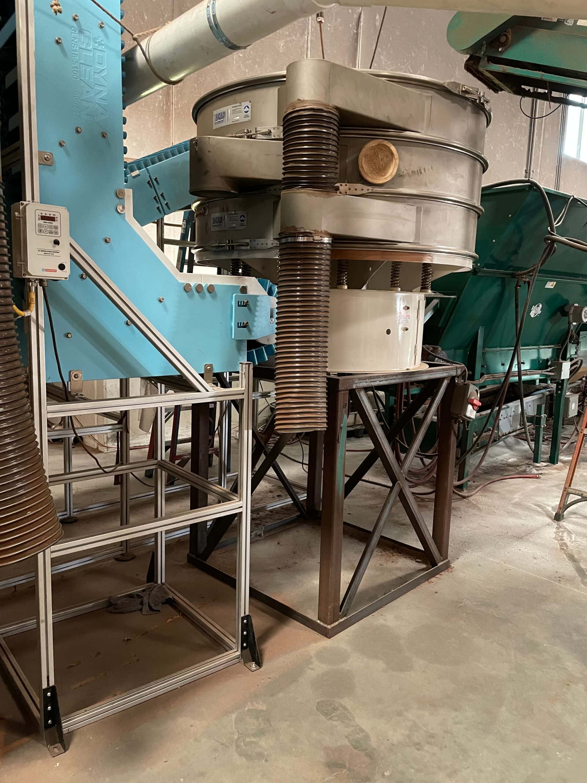 60" Sweco Stainless Steel Double Deck Vibratory Screener CL60S888WC- W/ Additional Supertaut Plus Self Cleaning Screen - Image 10