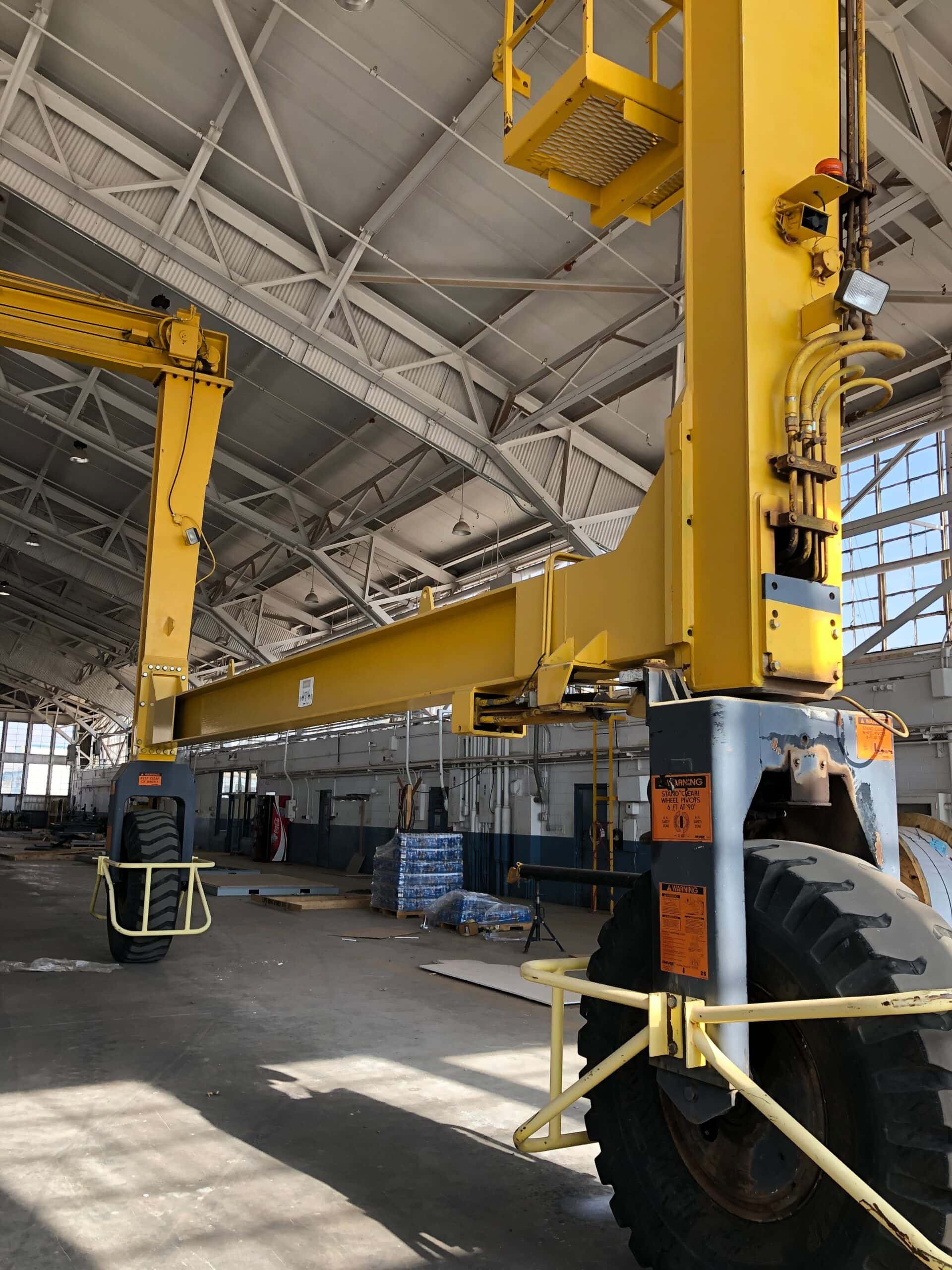 100,000 lbs. Capacity MI-Jack 750D Gantry Crane, 1998 - New Motor Last Year - Image 8