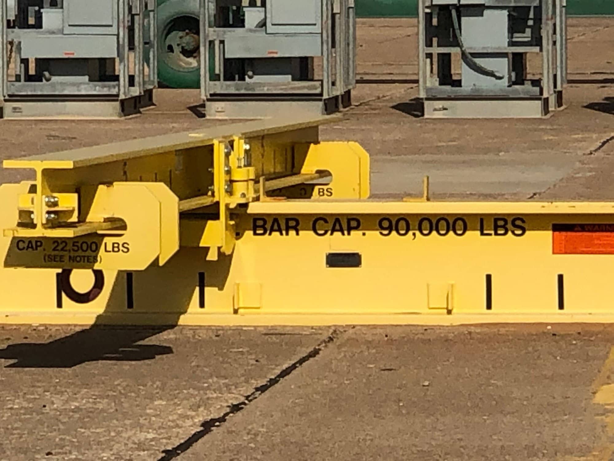 100,000 lbs. Capacity MI-Jack 750D Gantry Crane, 1998 - New Motor Last Year - Image 9