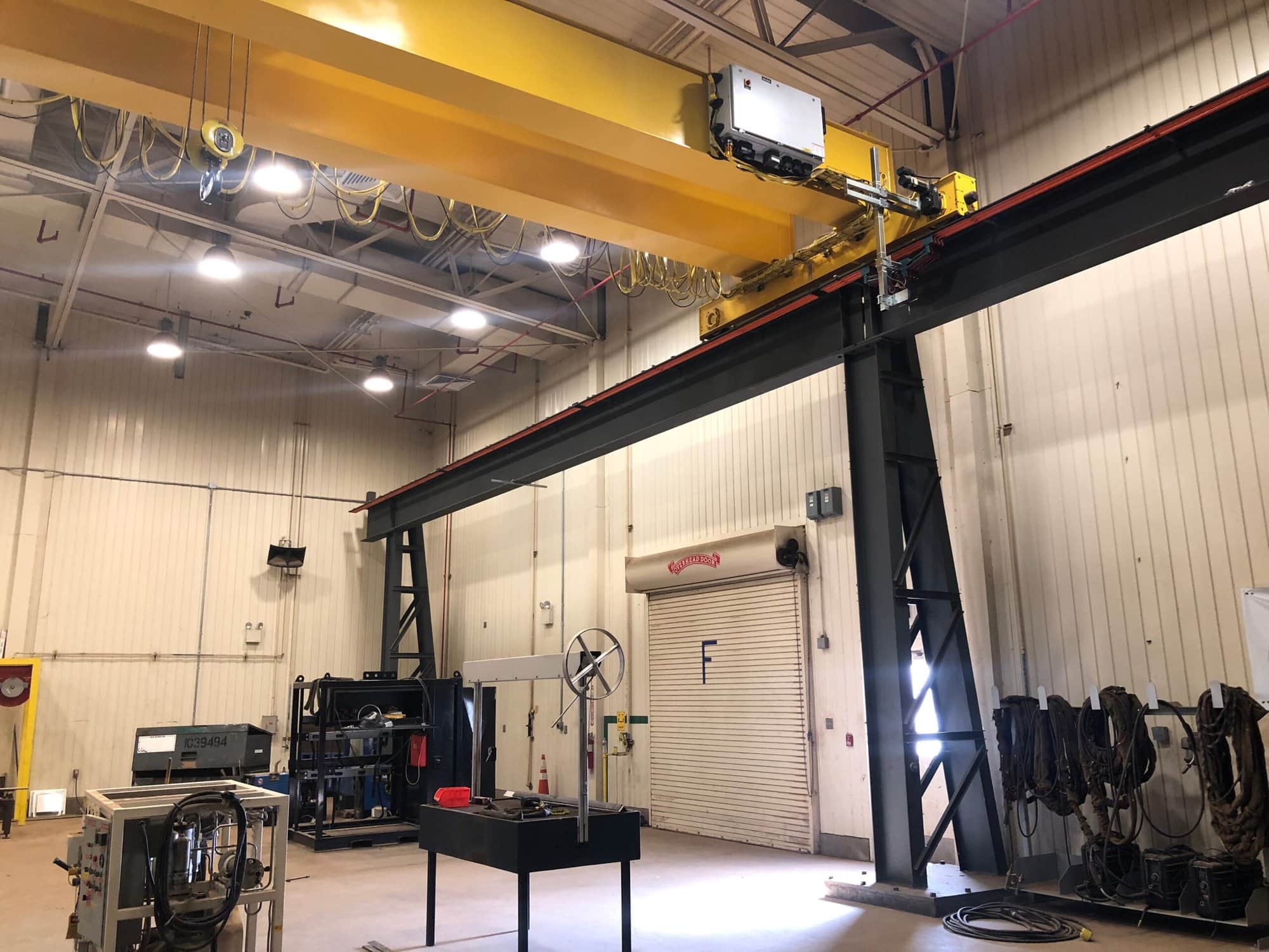 20 Ton Bridge, (2) 10 Ton East Overhead Dearborn Crane, 2017 with Runway - Image 6