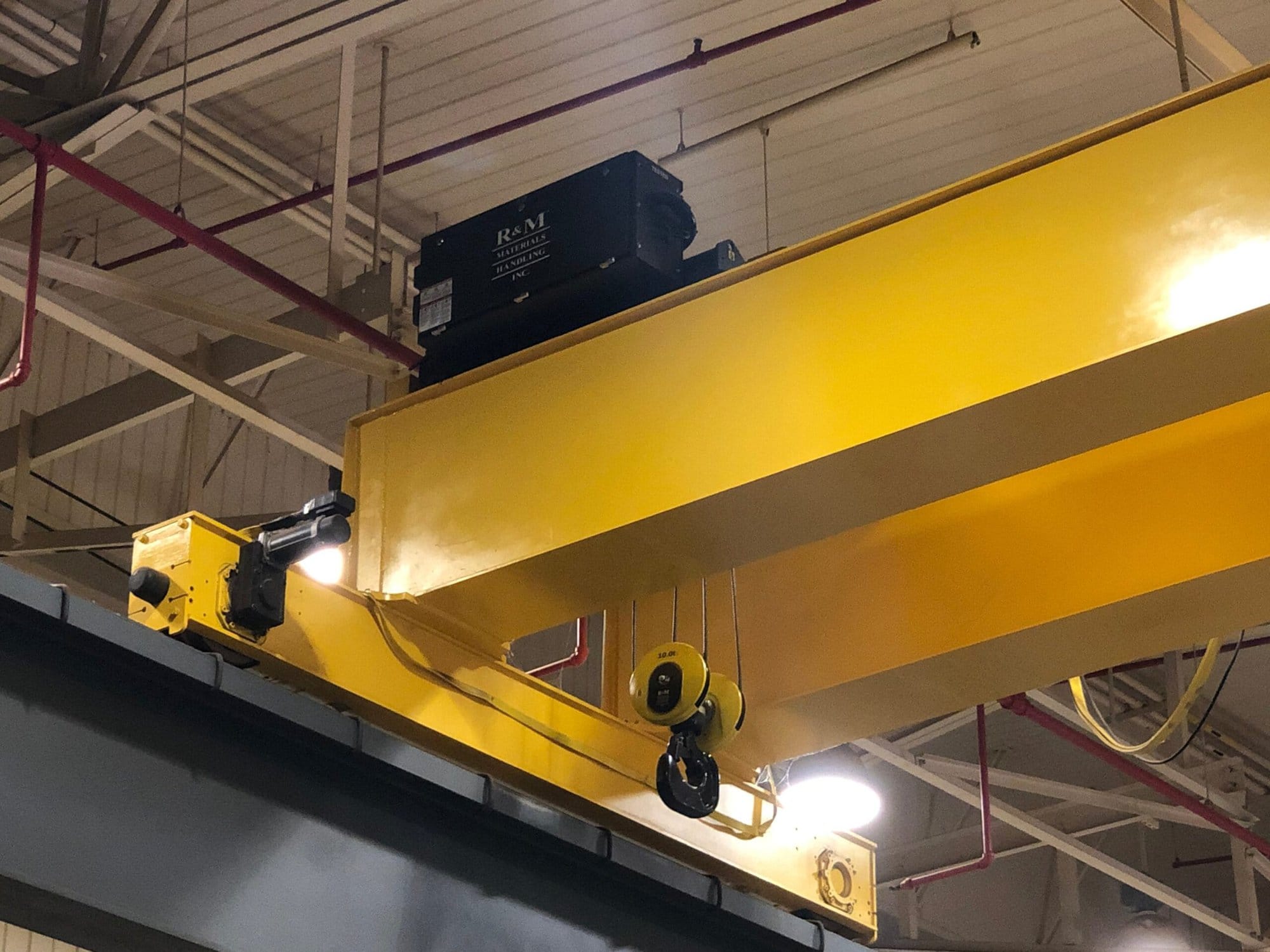 20 Ton Bridge, (2) 10 Ton East Overhead Dearborn Crane, 2017 with Runway - Image 12
