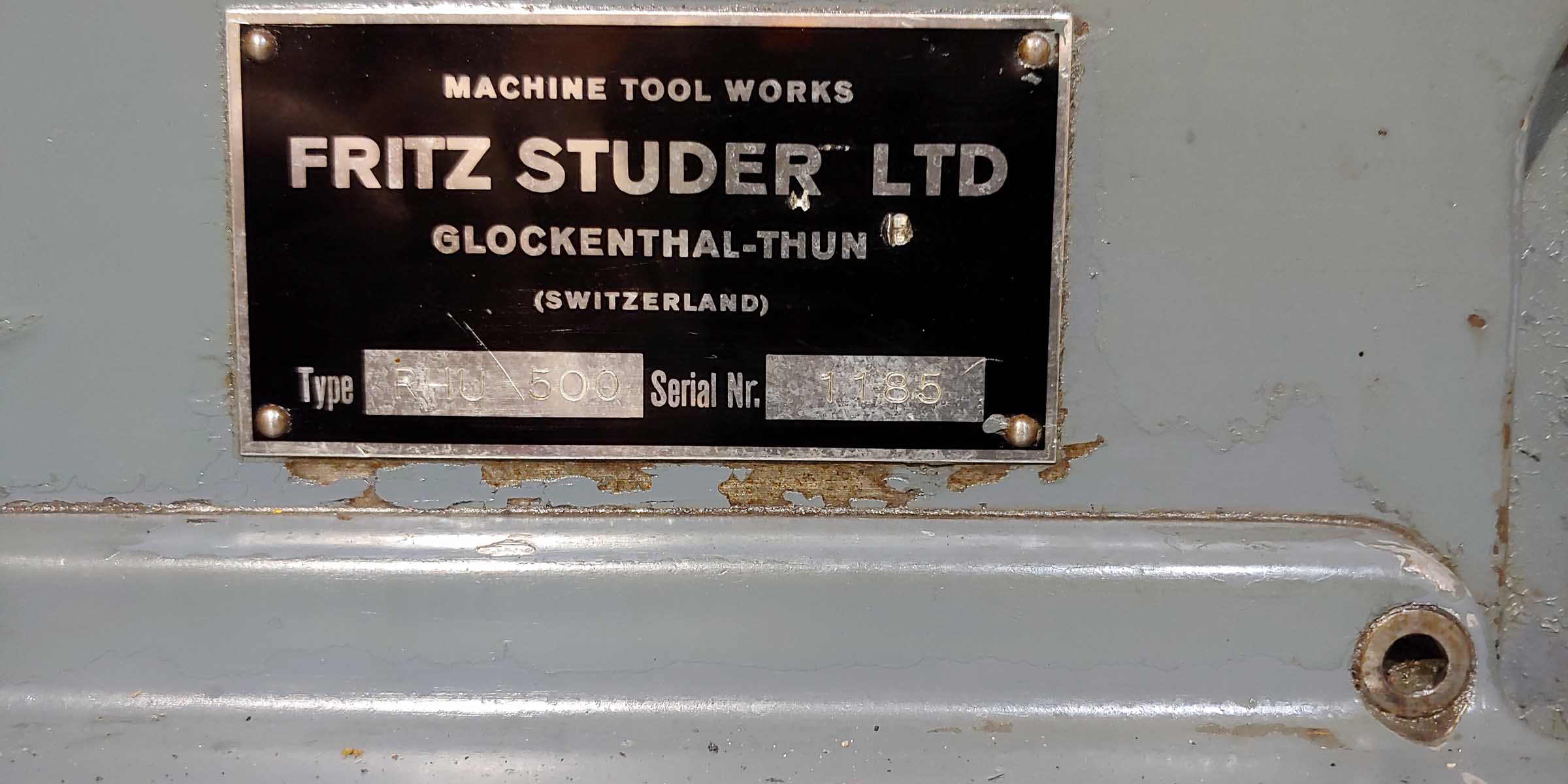 Fritz Studer RHU 500 Cylindrical Grinder - Image 4