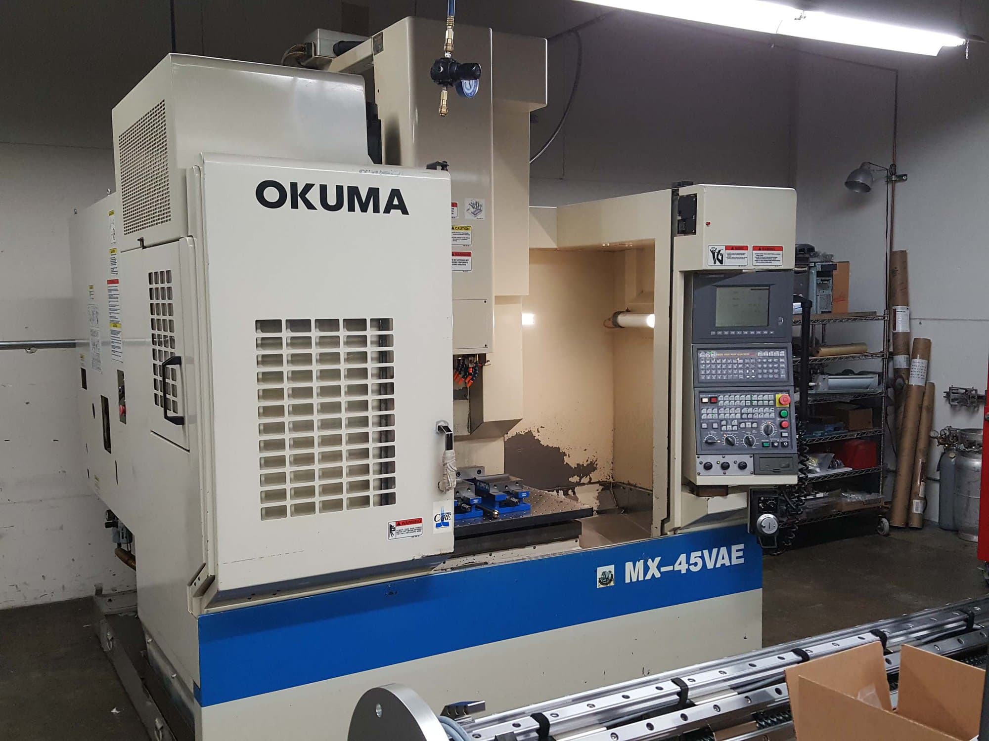 Okuma MX-45VAE VMC, 1998 - Rigid Tapping, 20 Tool ATC