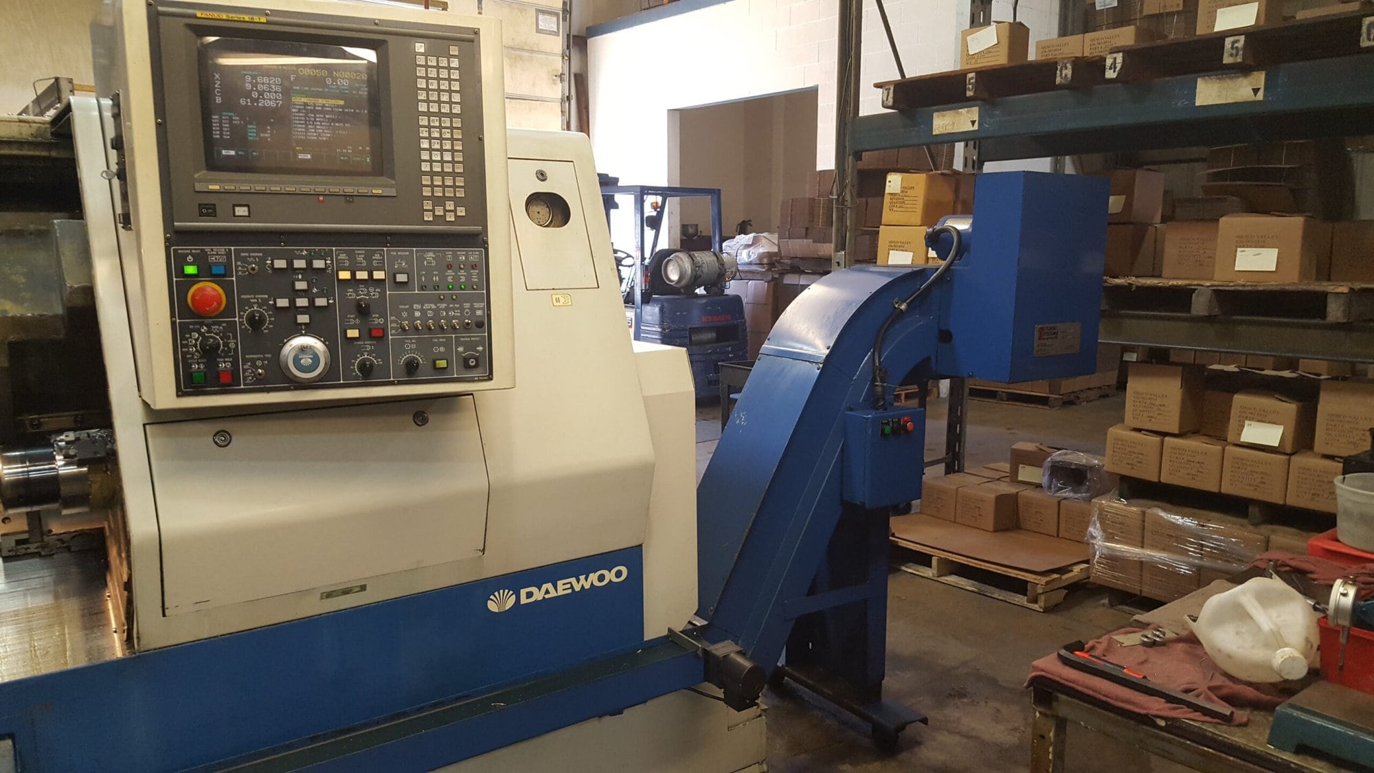 Daewoo Puma 230MSC CNC Lathe, 1999 - Sub Spindle, C Axis, Tooling Included! - Image 6