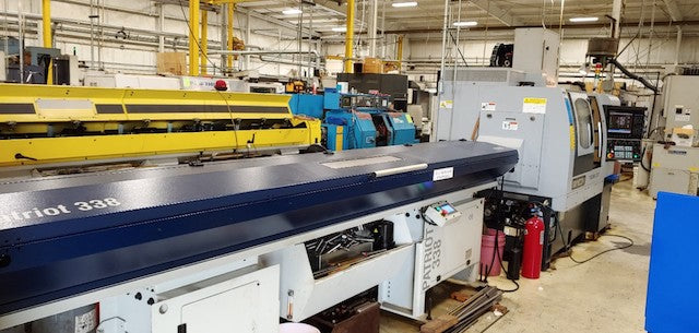 Ganesh Cyclone 32CS CNC Swiss Type Lathe, 2012 - Parts Catcher, Y Axis, 12' Barfeeder - Image 3