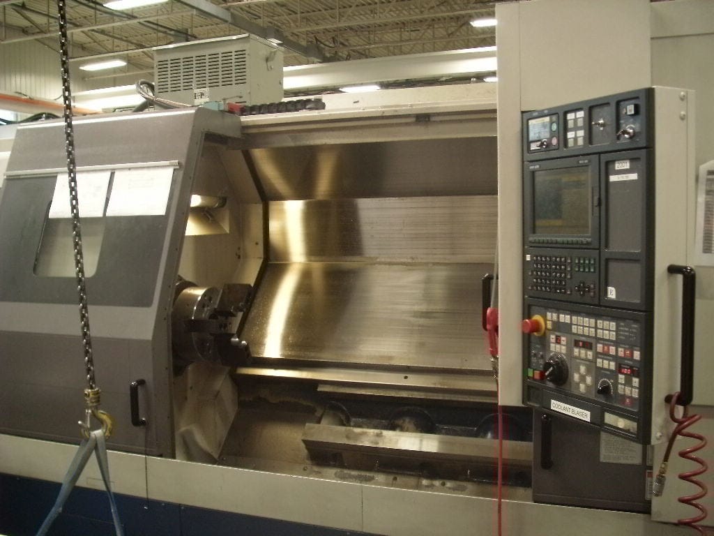 Mori Seiki SL-25B CNC Lathe, 2000 - Tailstock, Chip Conveyor - Image 10