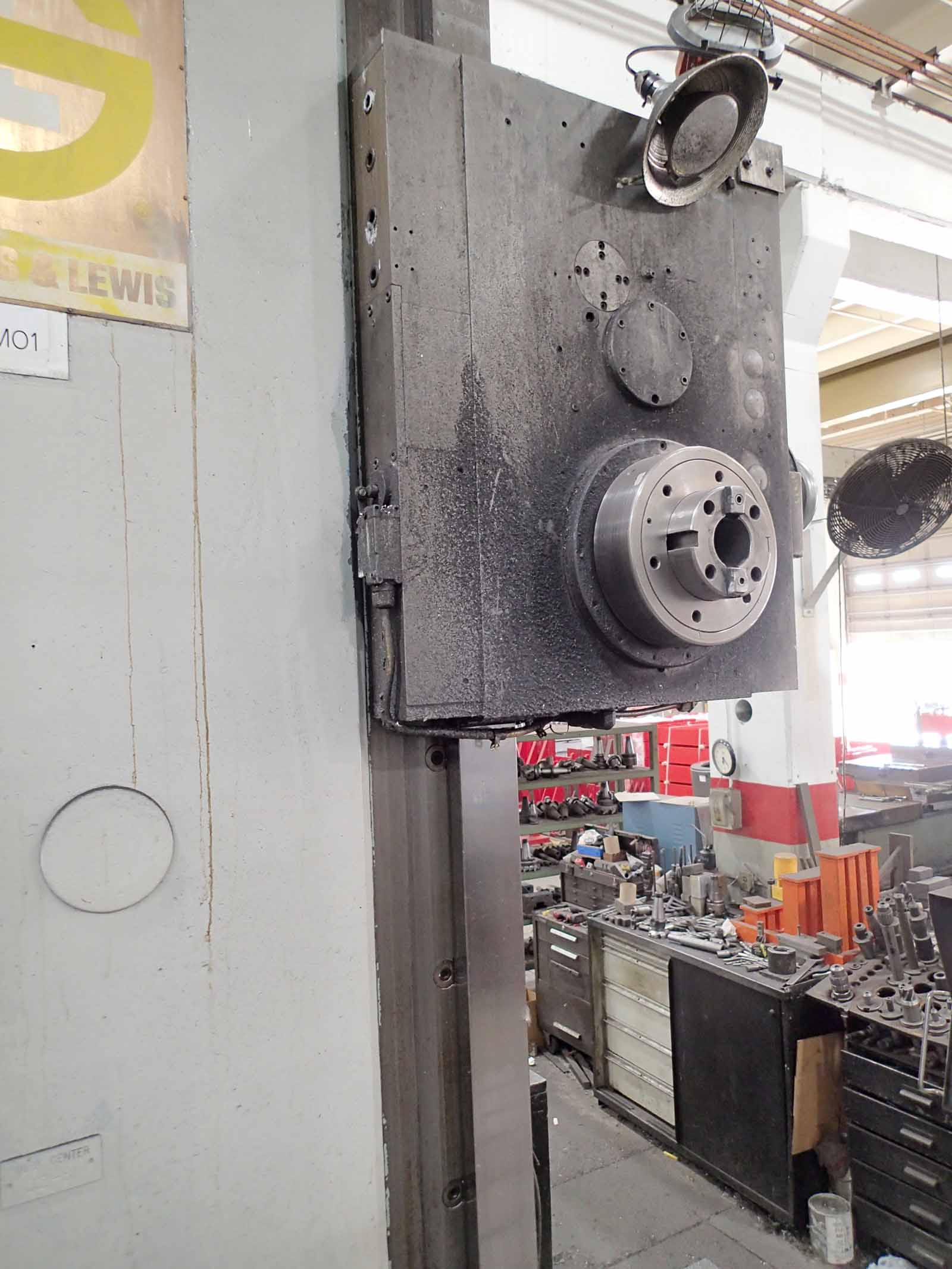 Giddings & Lewis Saddle Type Horizontal Boring Mill, 1971- 129" Travel - Image 12