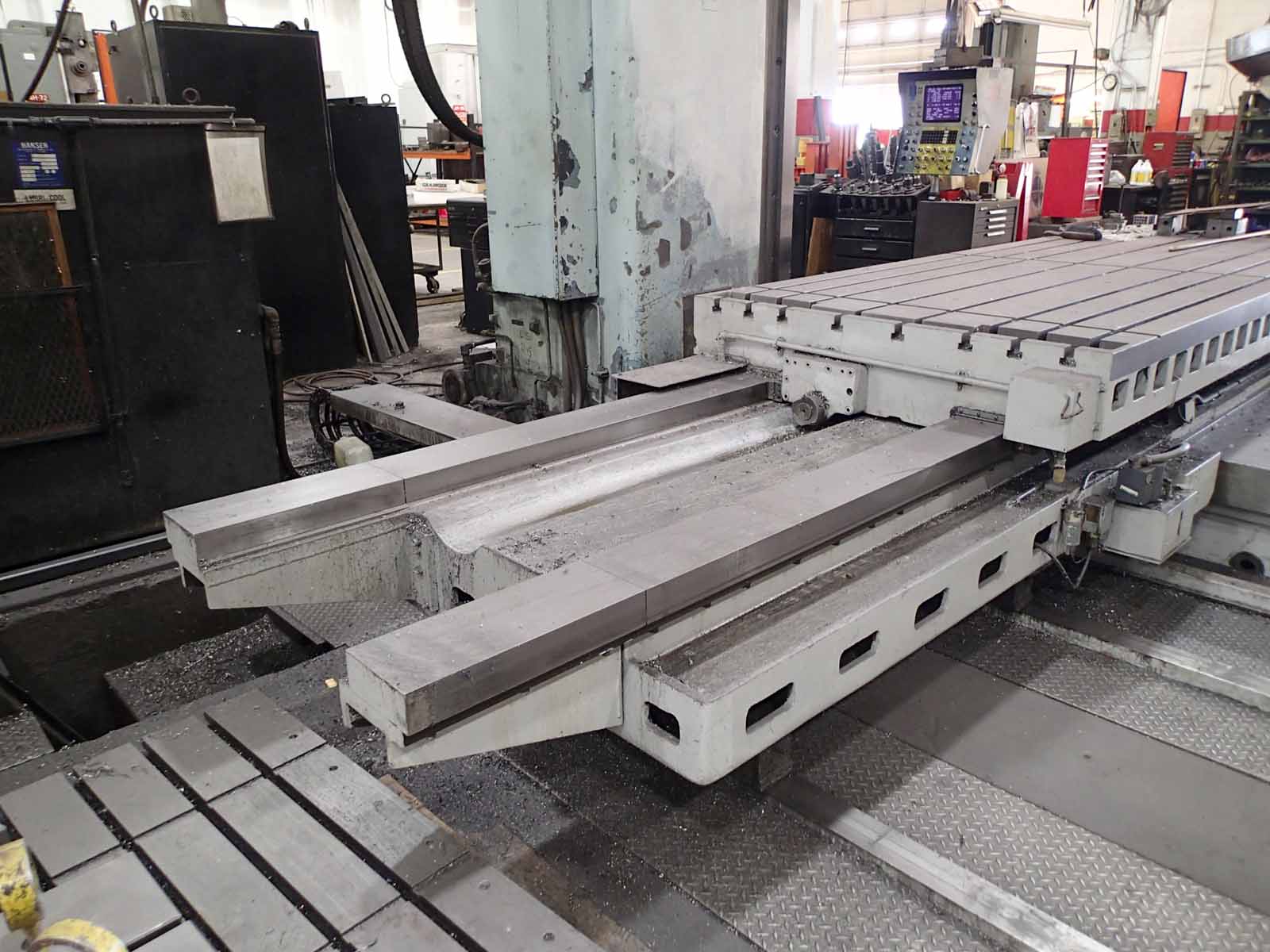 Giddings & Lewis Saddle Type Horizontal Boring Mill, 1971- 129" Travel - Image 9