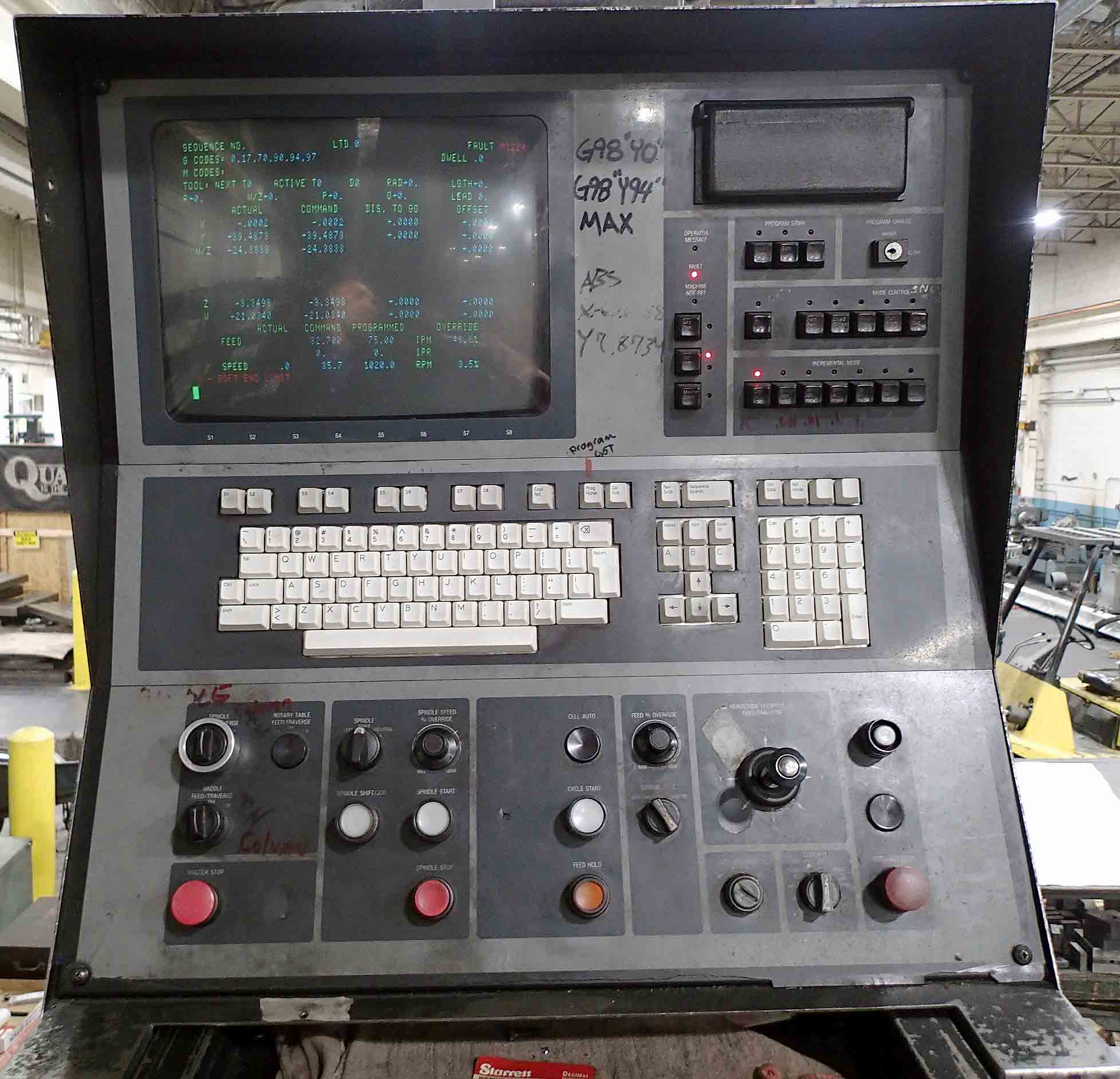 Giddings & Lewis 70-H6-T CNC Horizontal Boring Mill- 6” Spindle, 60” x 144” Table, Great Condition! - Image 9