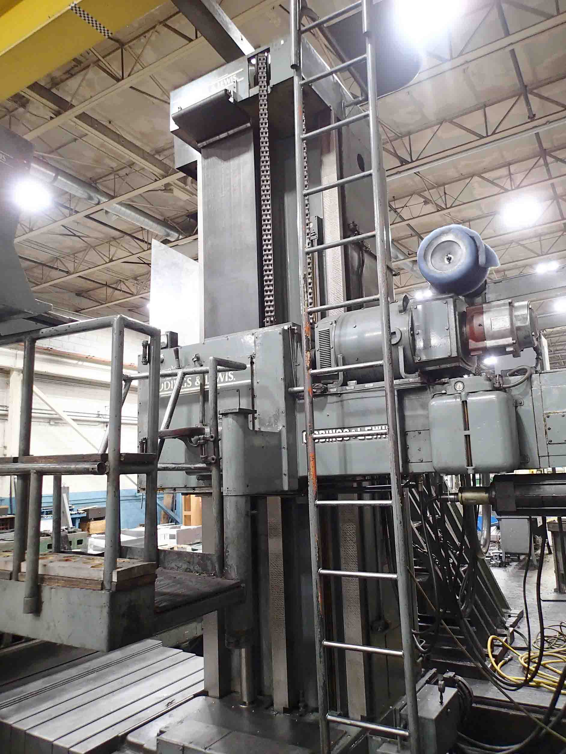 Giddings & Lewis 70-H6-T CNC Horizontal Boring Mill- 6” Spindle, 60” x 144” Table, Great Condition! - Image 6