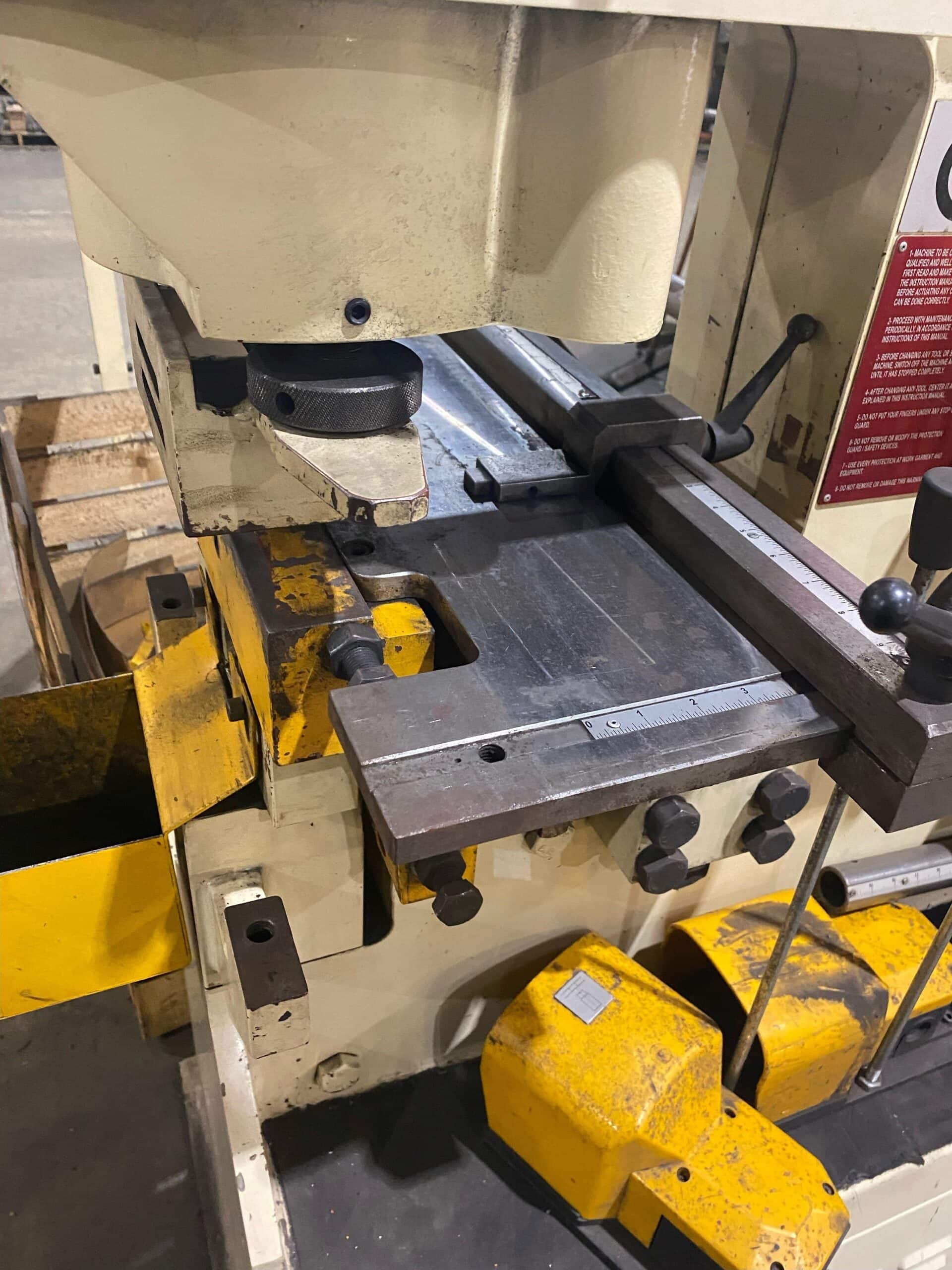 121 Ton Geka Hyrdacrop 110s Ironworker, 2014 - Image 2