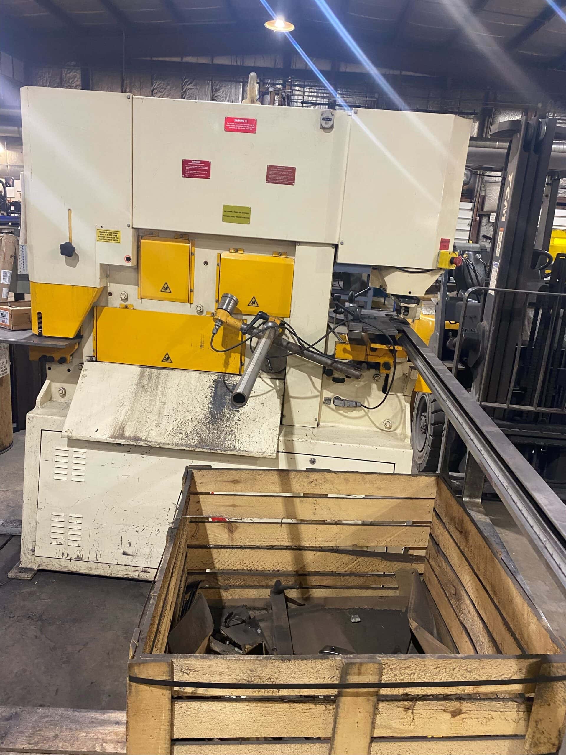 121 Ton Geka Hyrdacrop 110s Ironworker, 2014 - Image 3