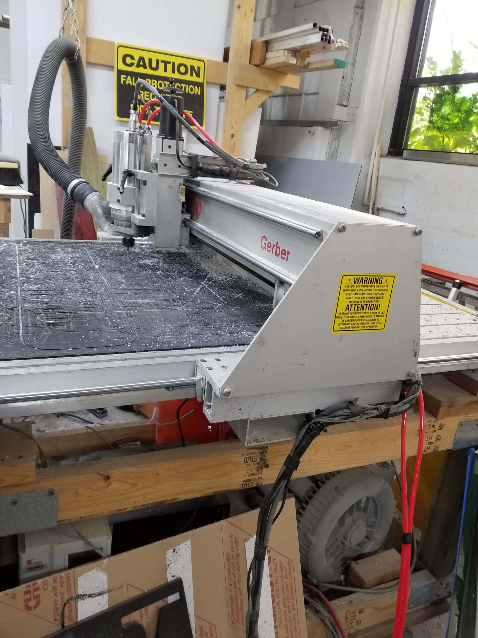 30" x 36" Gerber Dimensions 200 Router Table, New Liquid Cooled Spindle - Image 2
