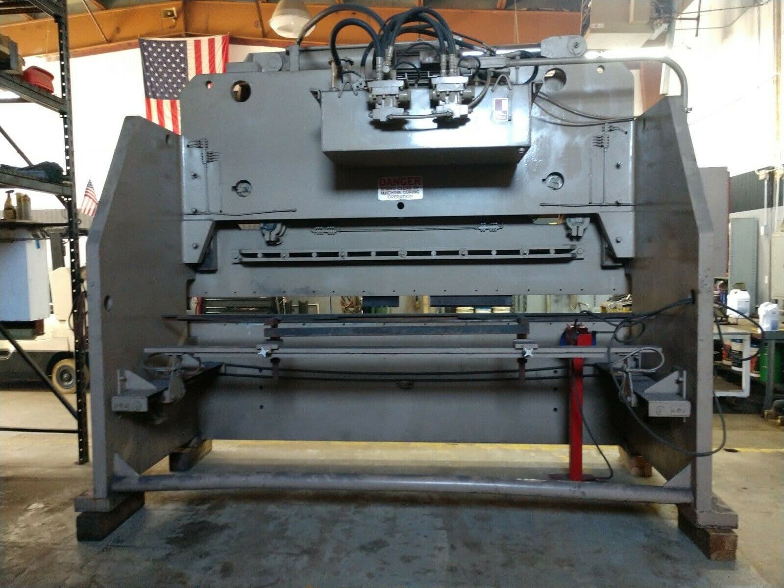 200 Ton x 12' HTC Hydraulic Press Brake, 1980- Flush Floor - Image 3
