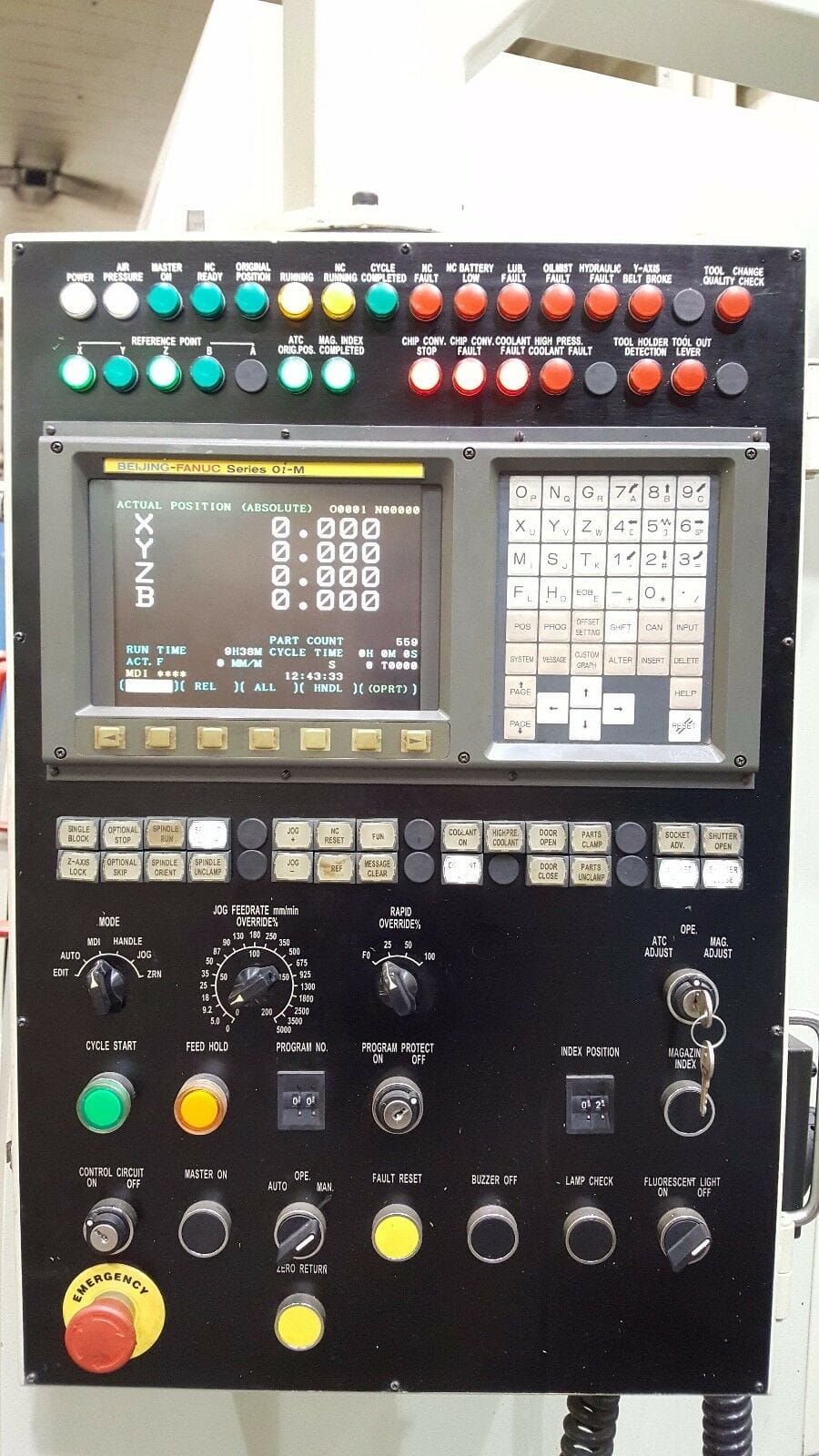 DMTG HVL-50 400mm HMC 2003- Excellent Condition, 4th Axis, BT40, Fanuc Control - Image 5