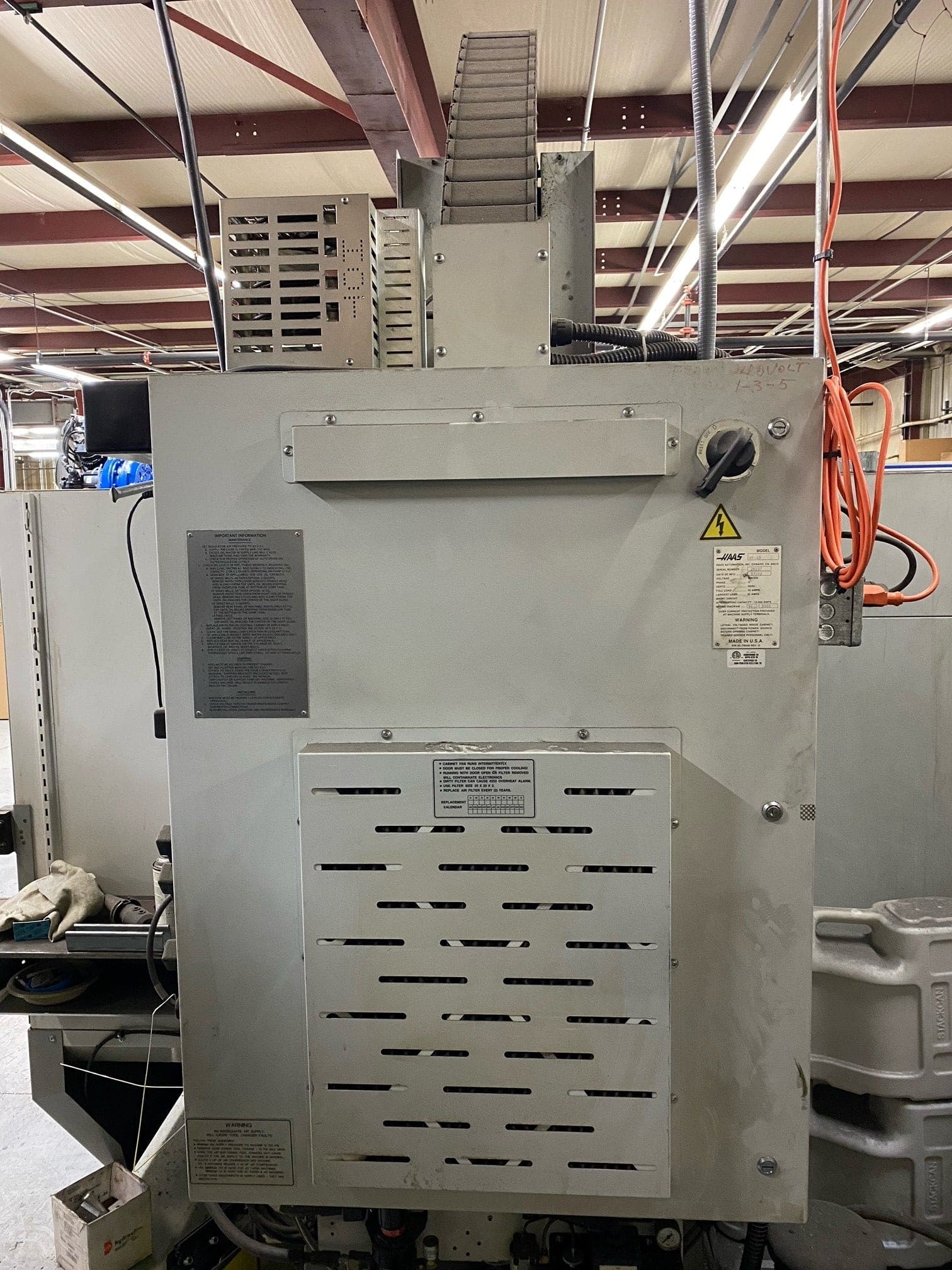 Haas VF-1D VMC, 2002 - Image 3