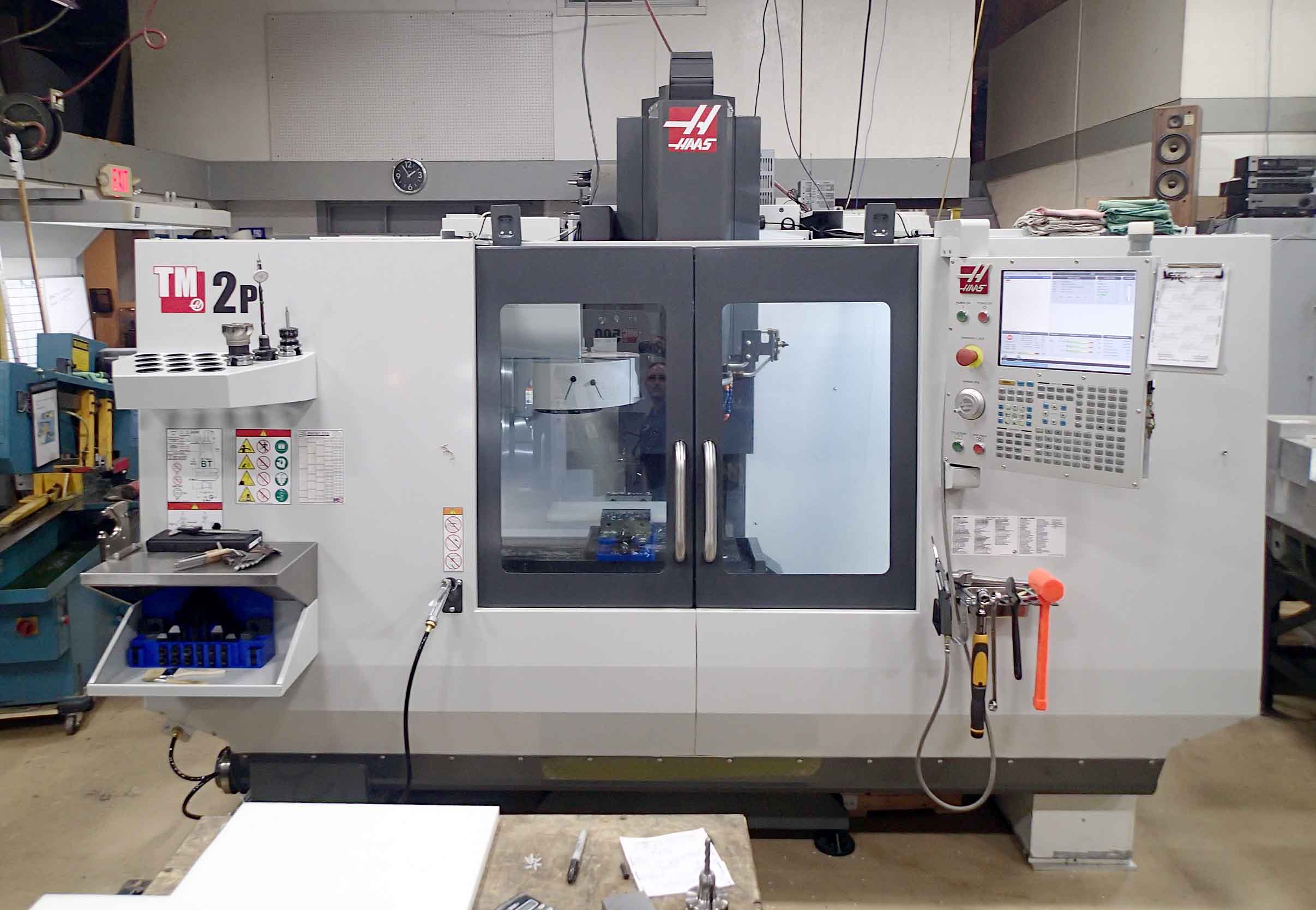 Haas TM-2P VMC, 2019- 6k Spindle, 1GB Memory, Tooling, Low Hours, Available Now