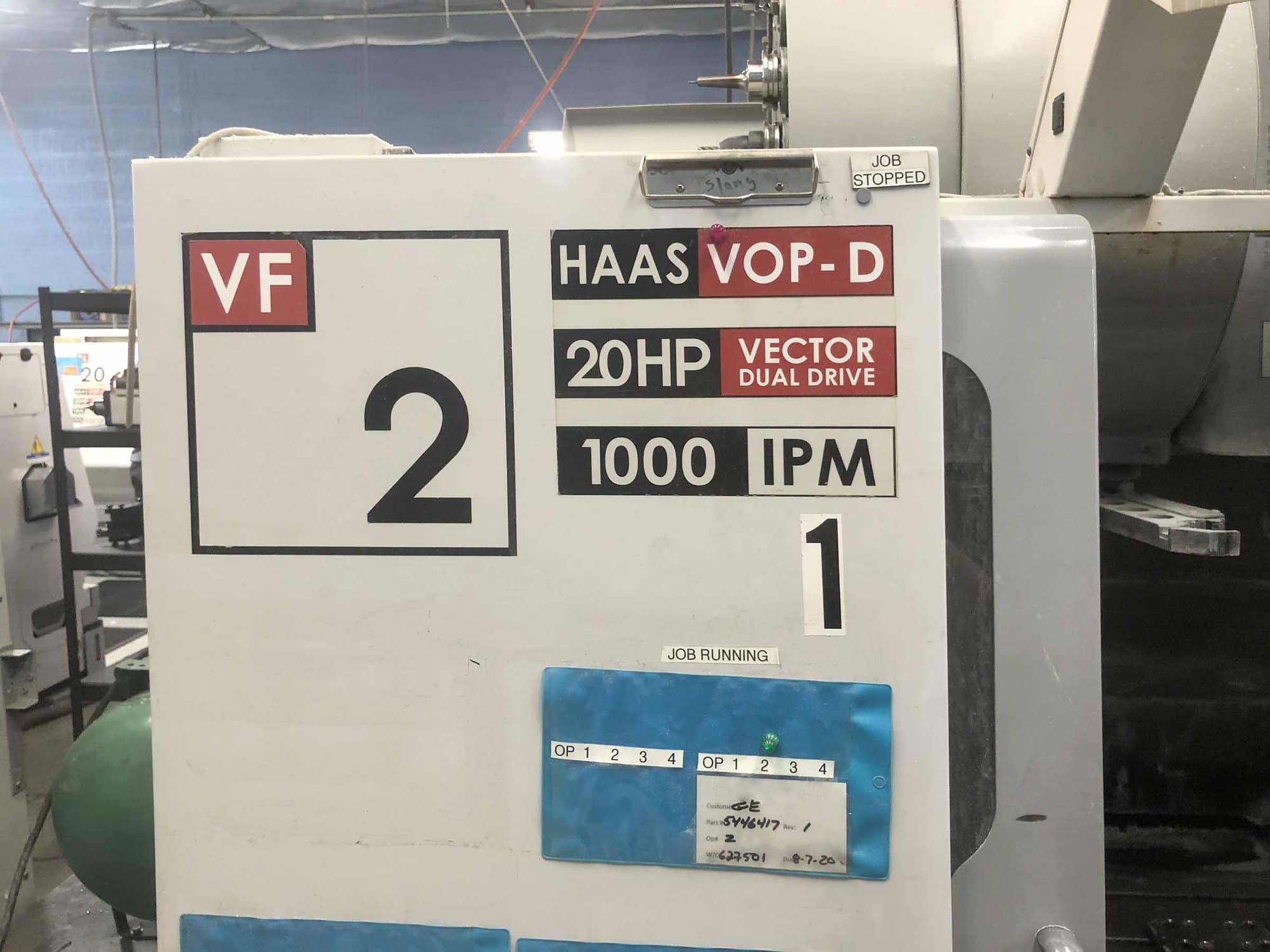 Haas VF-2 Vertical Machining Center, 2005 - Side Mount 24 ATC, Auger - Image 2