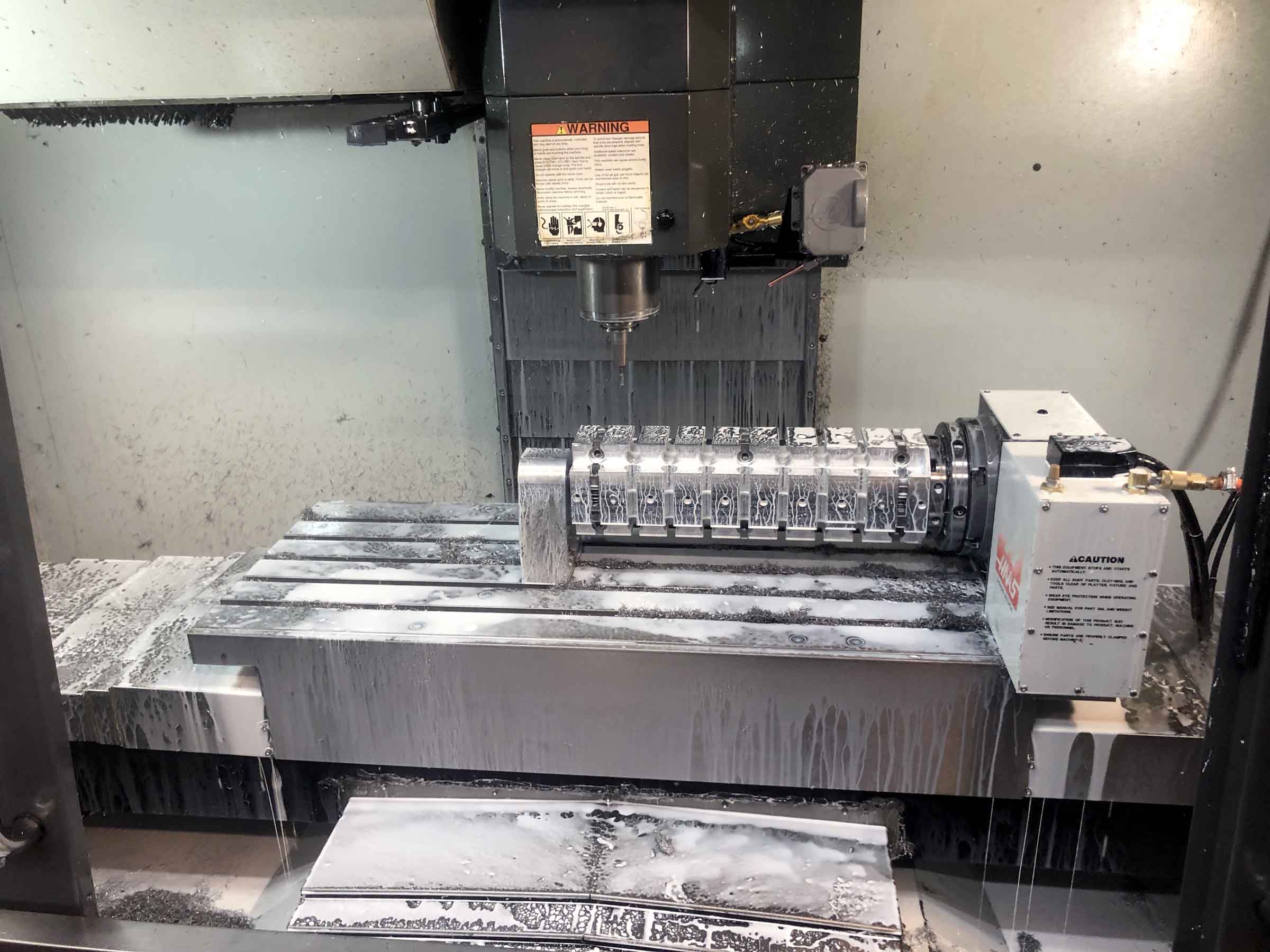 Haas VF-4SS Vertical Machining Center, 2010- Side Mount 40 ATC, TSC - Image 4