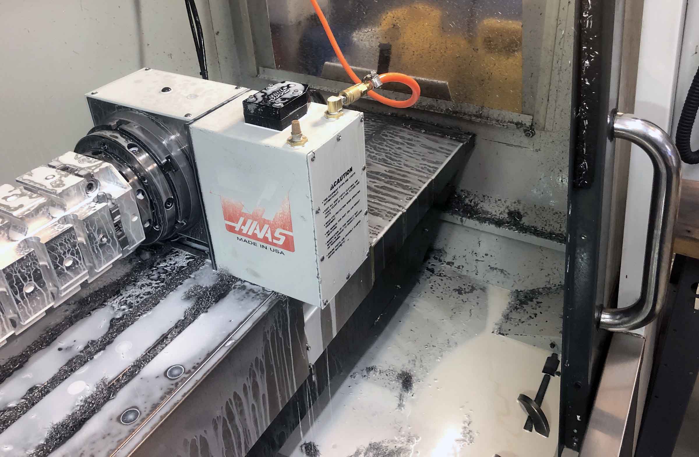 Haas VF-4SS Vertical Machining Center, 2010- Side Mount 40 ATC, TSC - Image 9