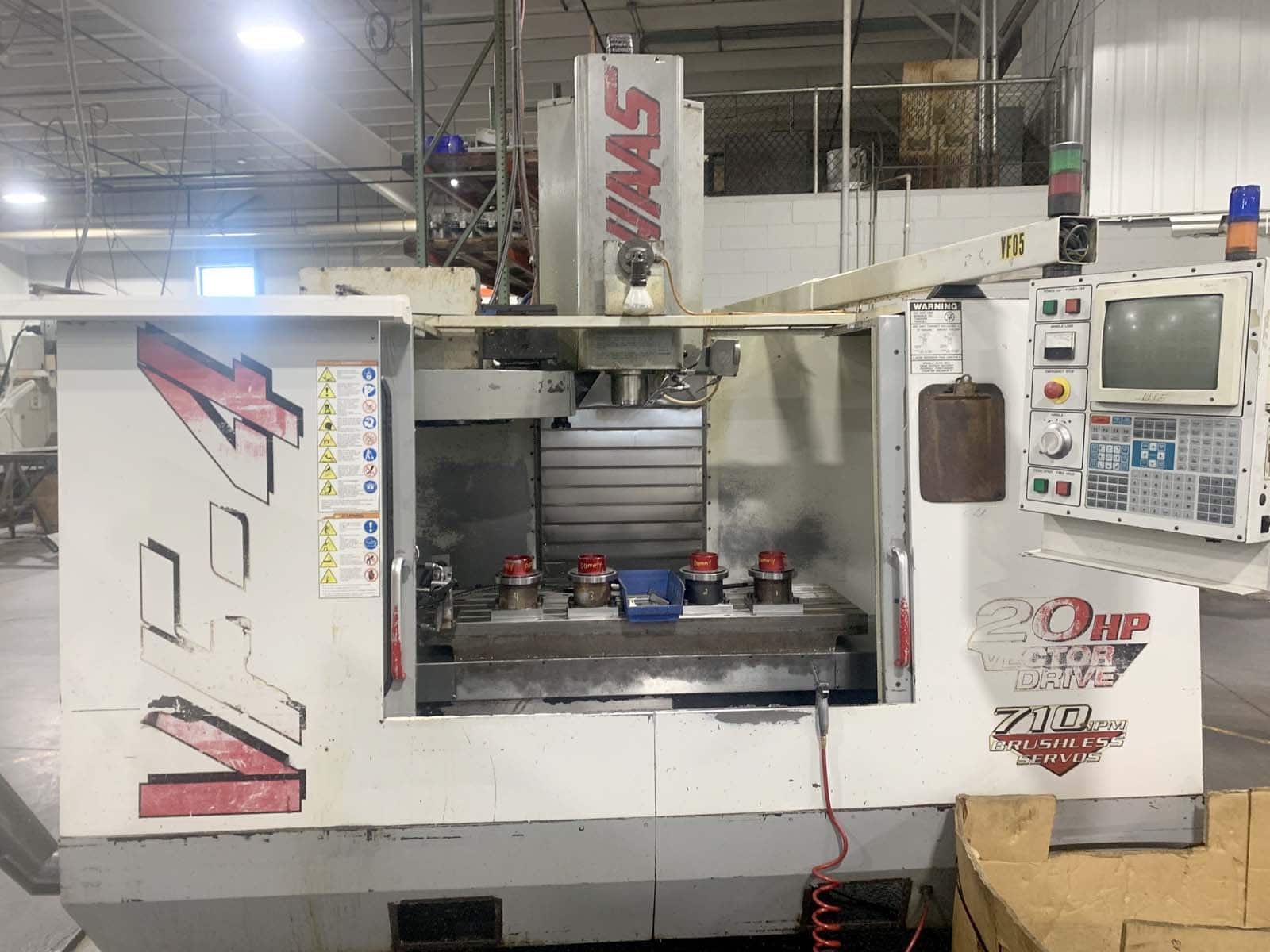 Haas VF-4 Vertical Machining Center, 1998- TSC, 32 Tool ATC, 10k Spindle - Image 8