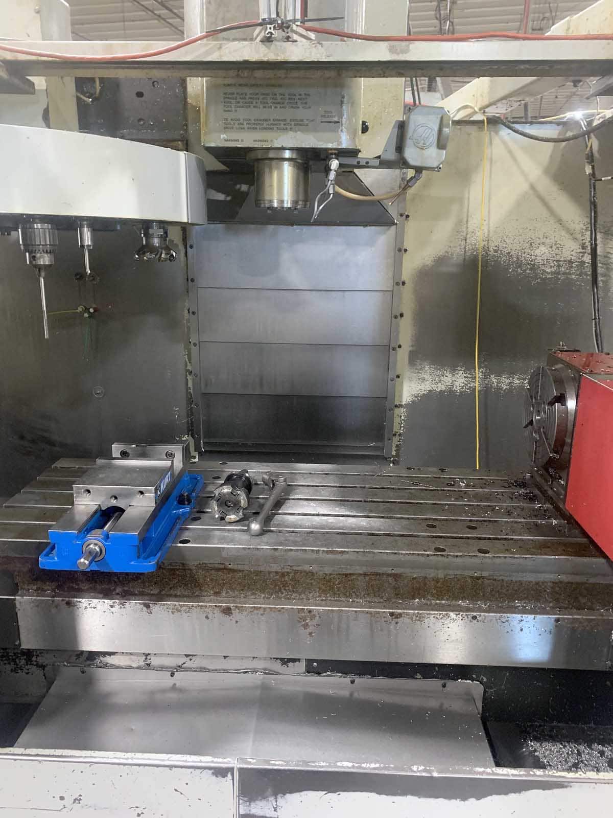 Haas VF-4 Vertical Machining Center, 1998- TSC, 32 Tool ATC, 10k Spindle - Image 2