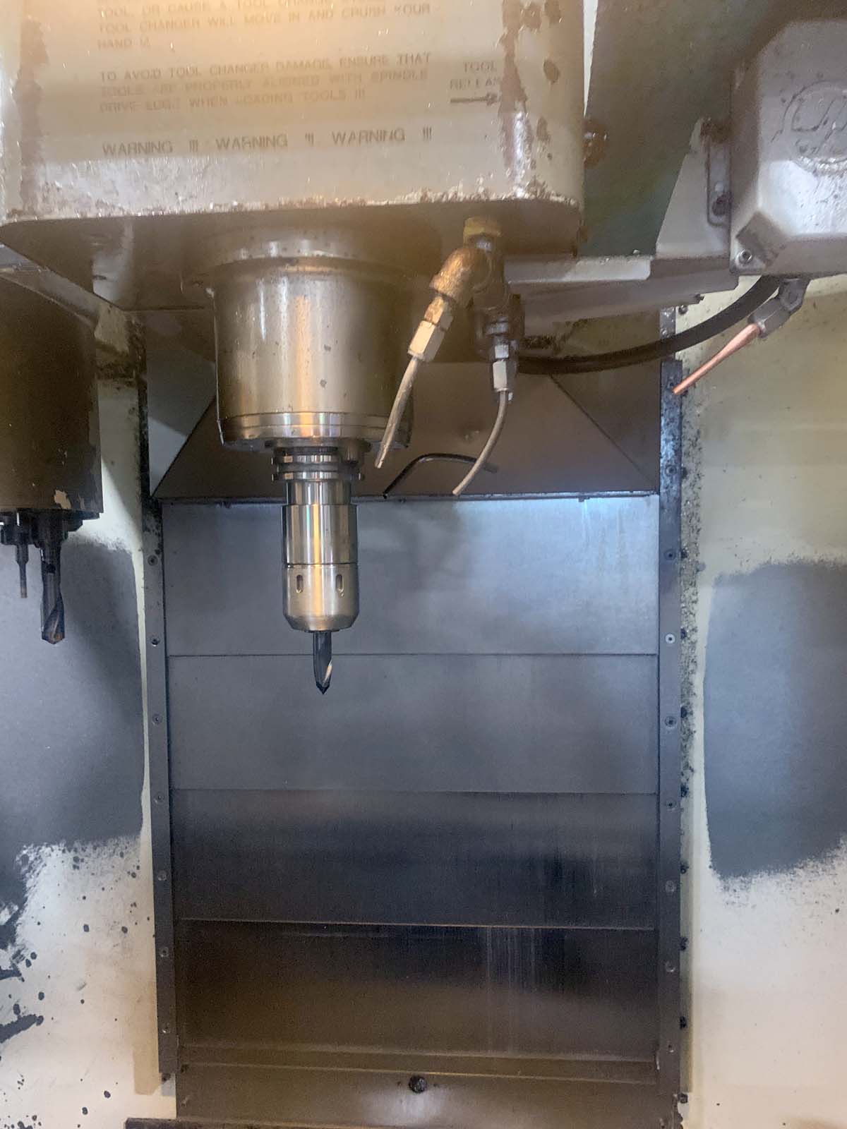 Haas VF-4 Vertical Machining Center, 1999- TSC, 10k Spindle, Auger - Image 3