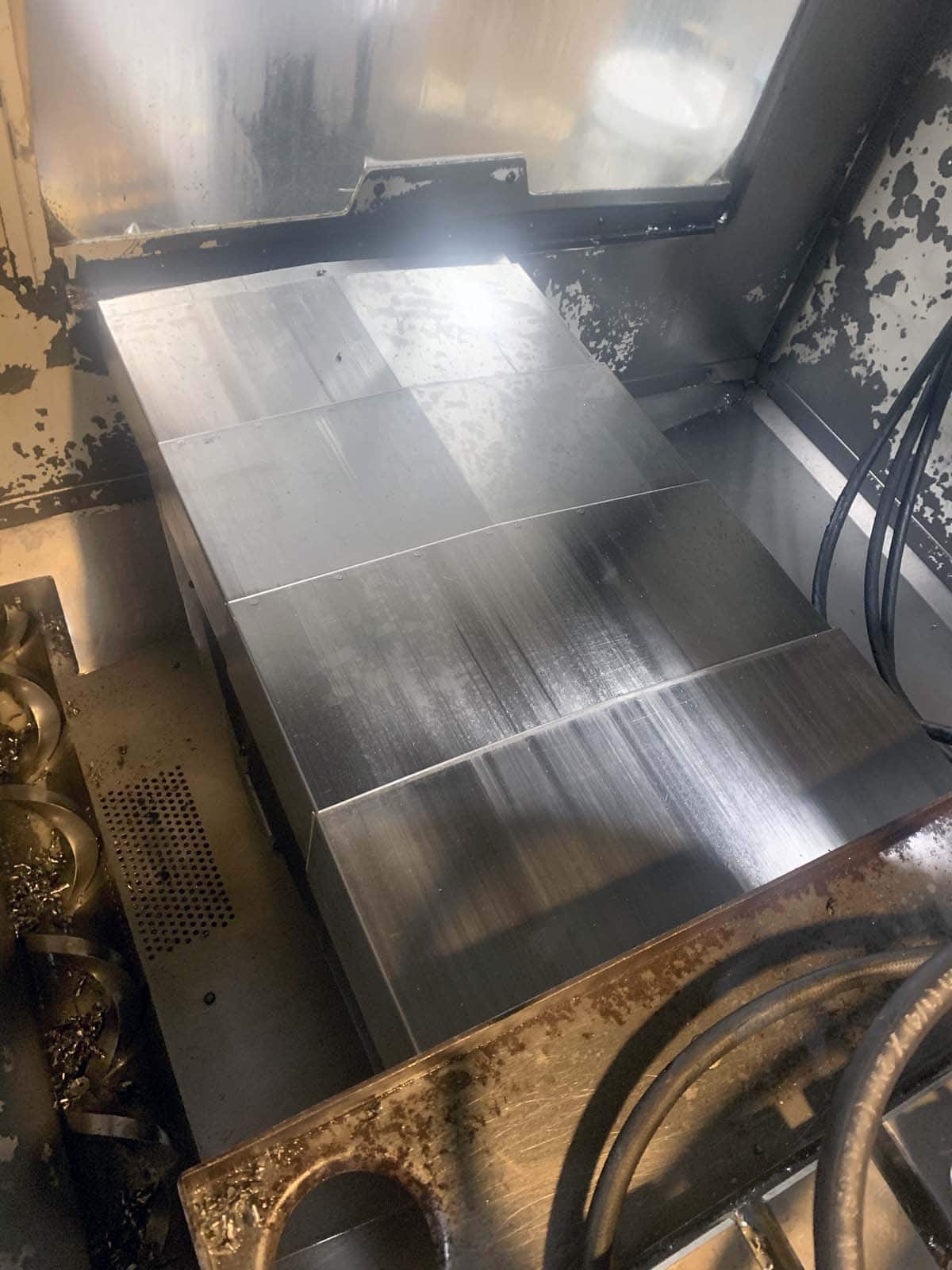 Haas VF-4 Vertical Machining Center, 1999- TSC, 10k Spindle, Auger - Image 5