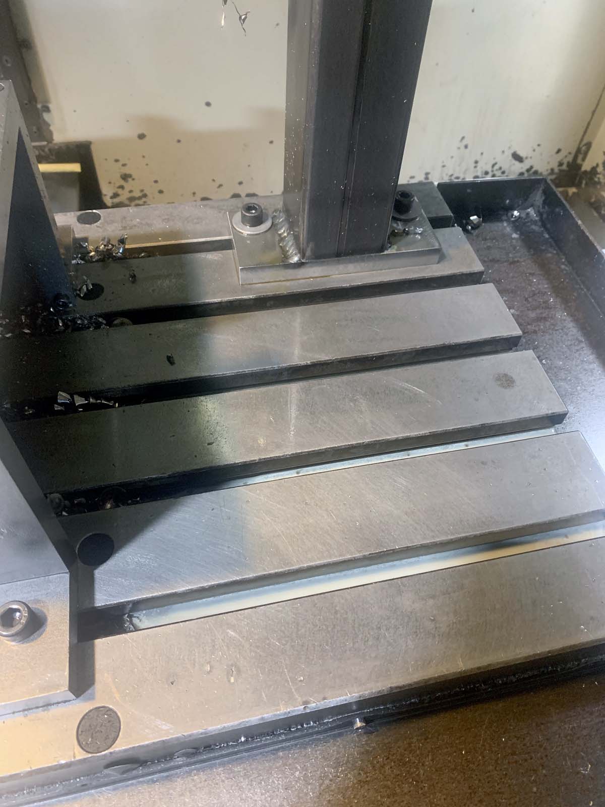 Haas VF-4 Vertical Machining Center, 1999- TSC, 10k Spindle, Auger - Image 11