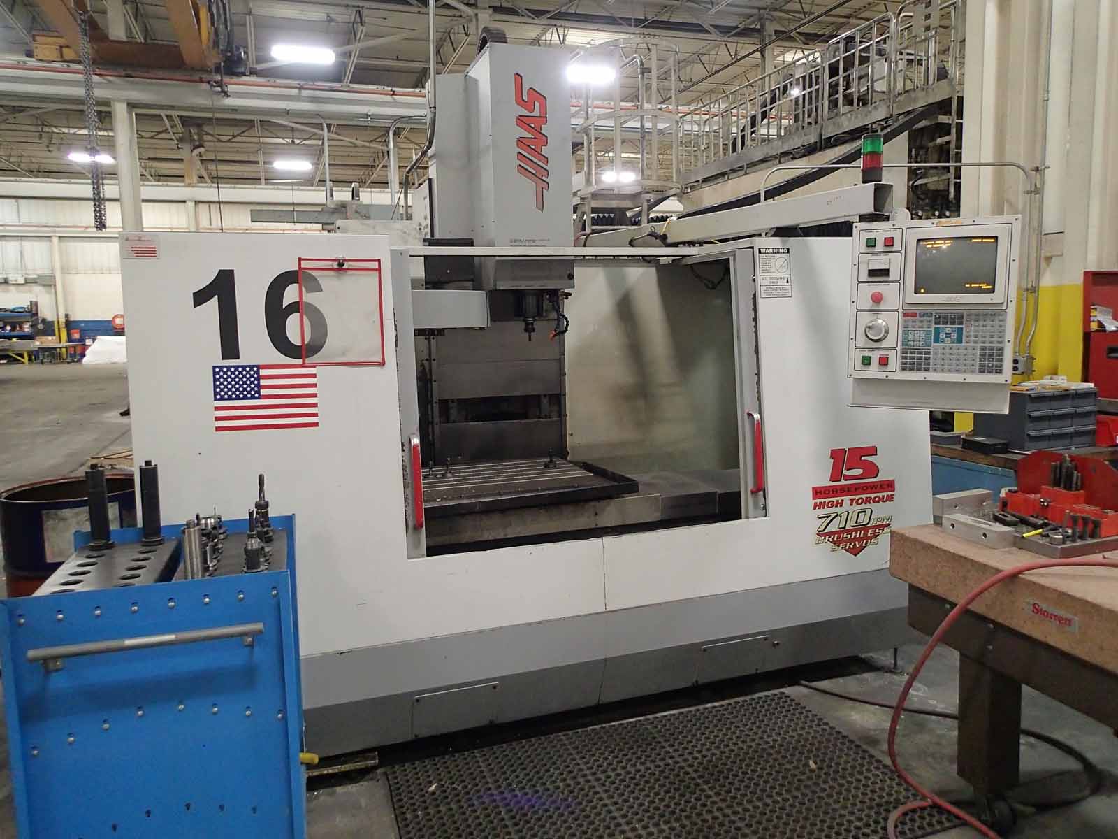 Haas VF-3 Vertical Machining Center, 1996- High Torque, 20 ATC - Image 2