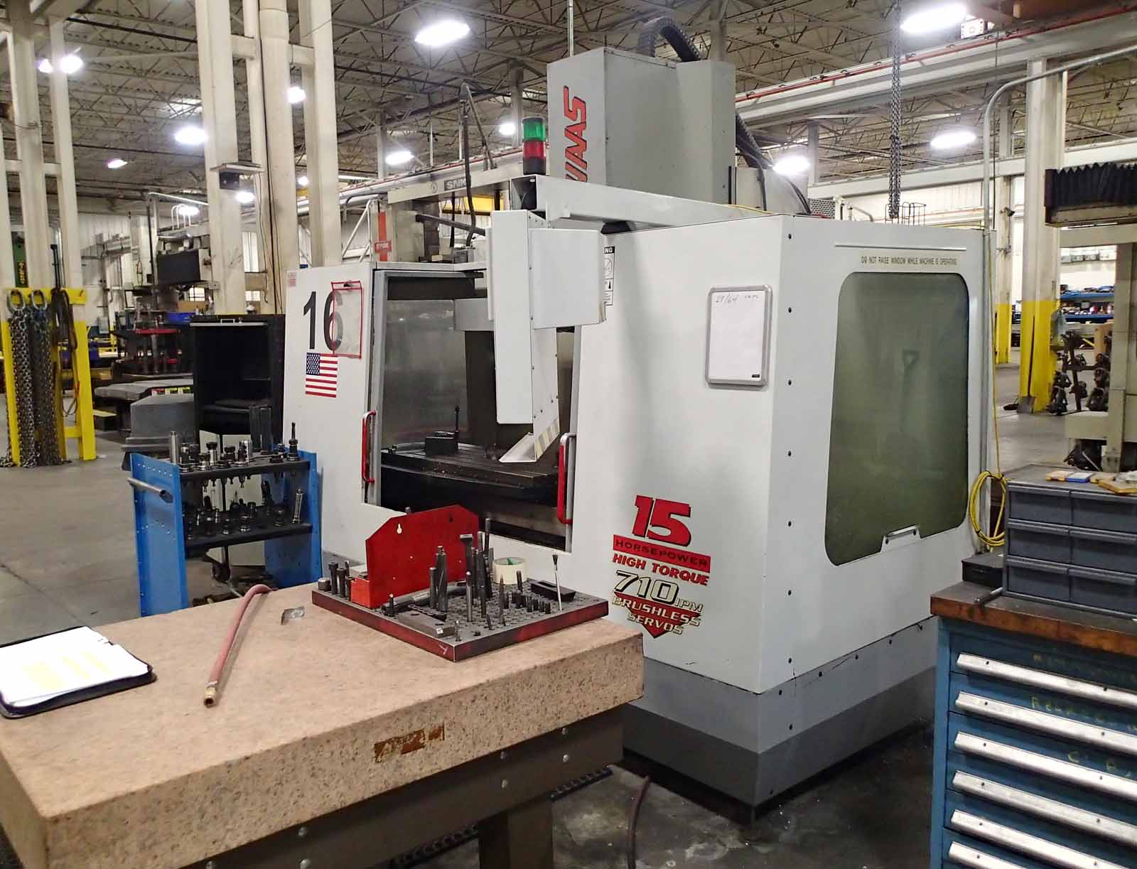 Haas VF-3 Vertical Machining Center, 1996- High Torque, 20 ATC - Image 11