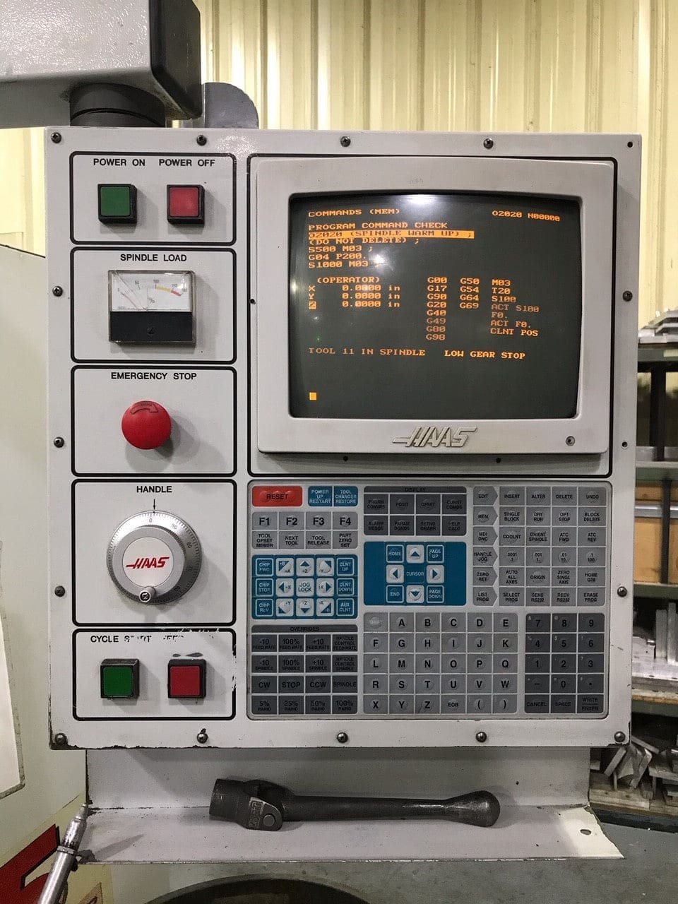 Haas VF-4 VMC, 1995 - Under Power, Video, Gearbox - Image 2