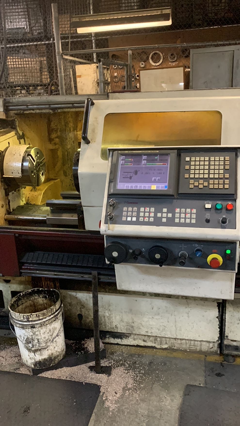 Harrison Alpha 1400S Lathe, 2004 - CNC/ Manual Operation - Image 4