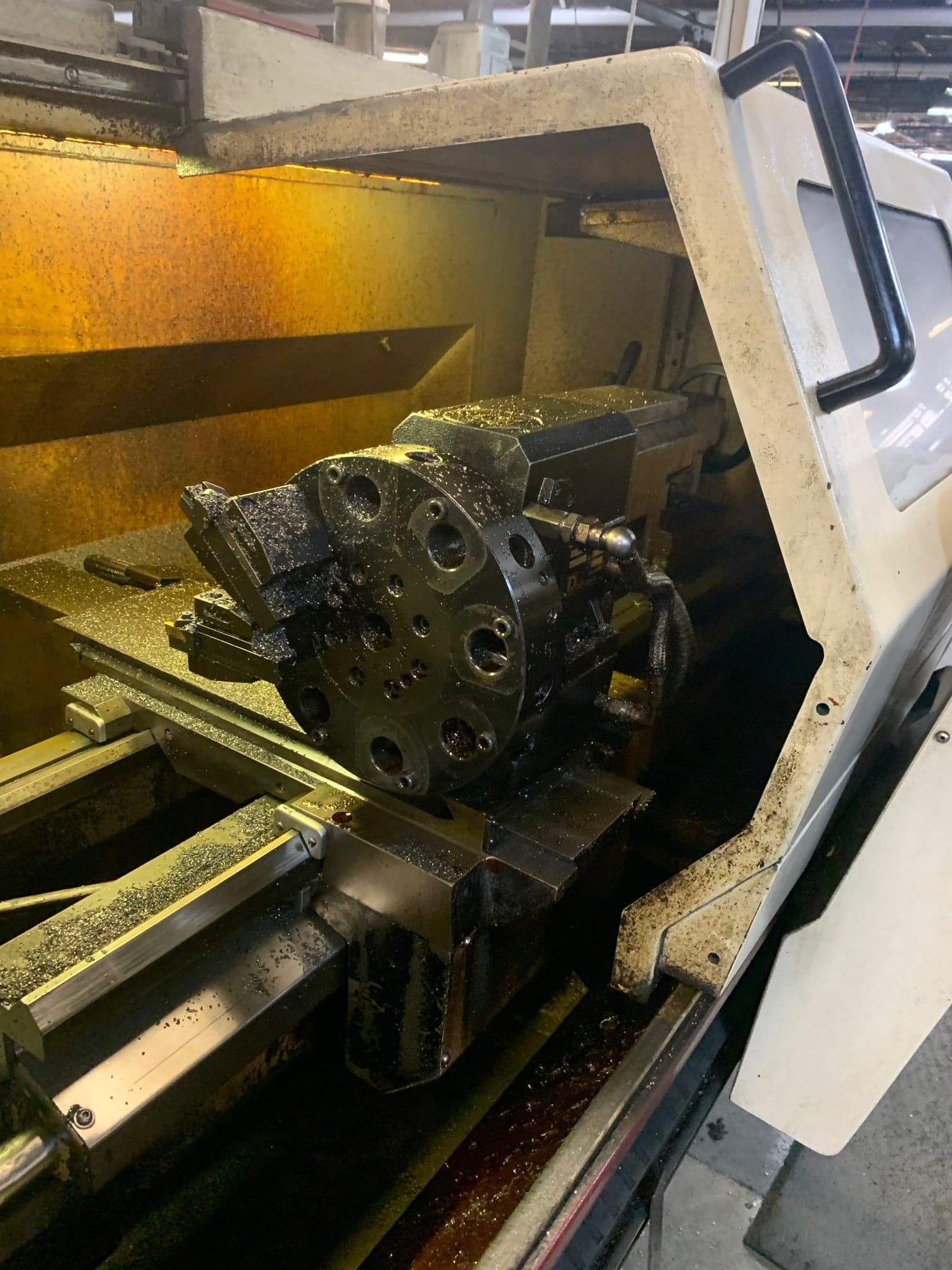 Harrison Alpha 1400S Lathe, 2004 - CNC/ Manual Operation - Image 3