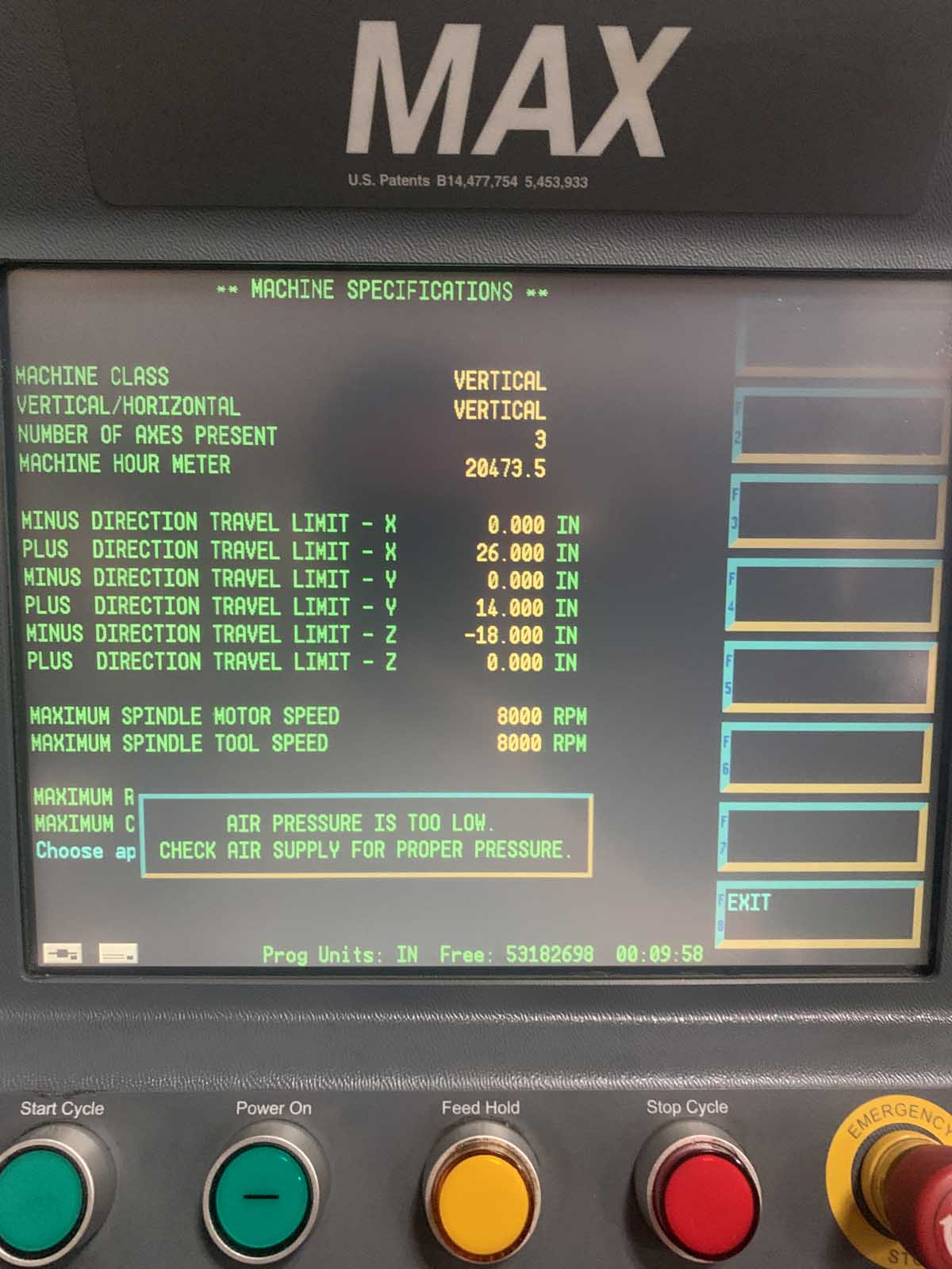 Hurco VM1 Vertical Machining Center, 2004 - 15 HP, Video - Image 6