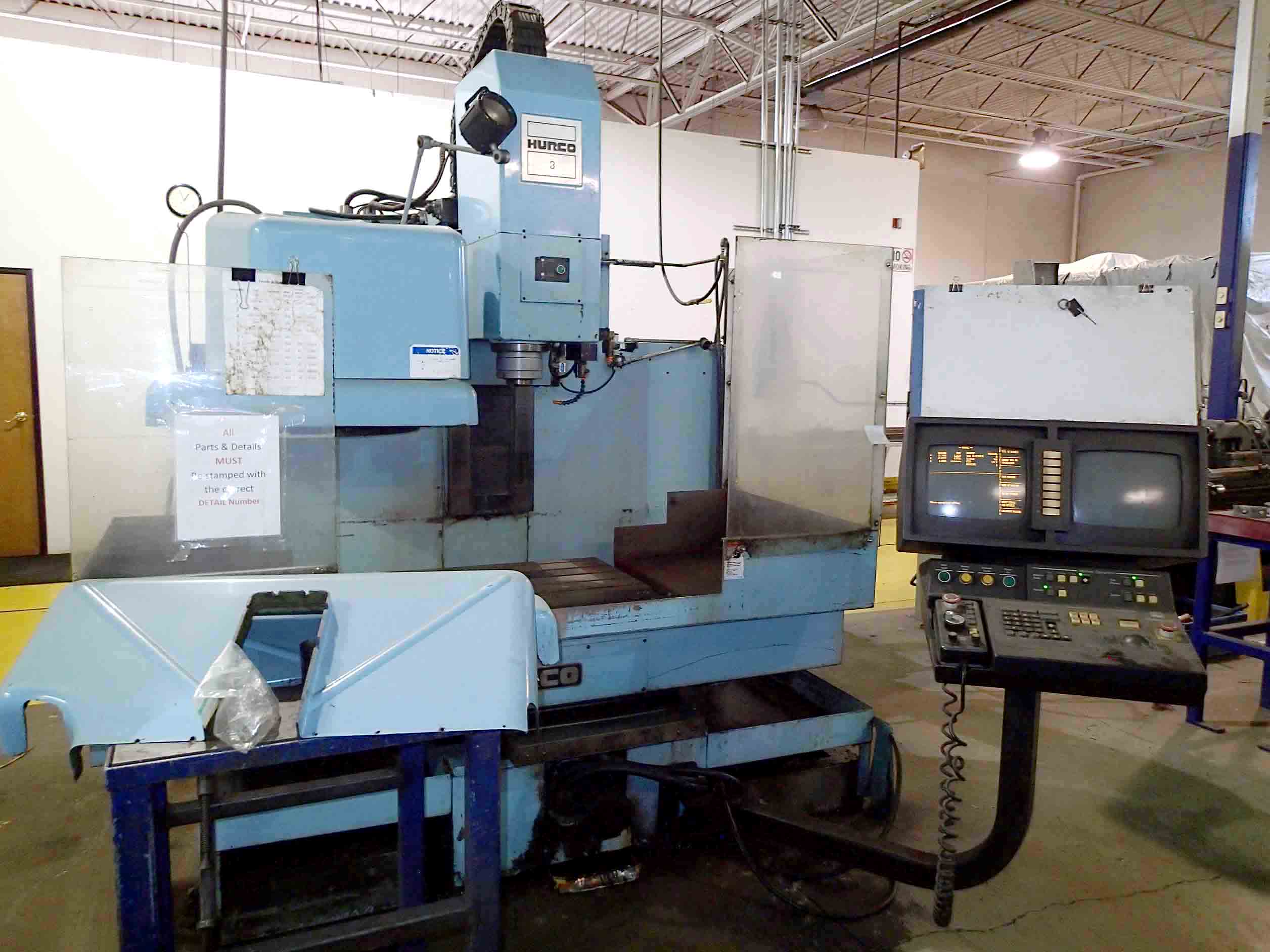 1992 Hurco BMC 30 Vertical Machining Center