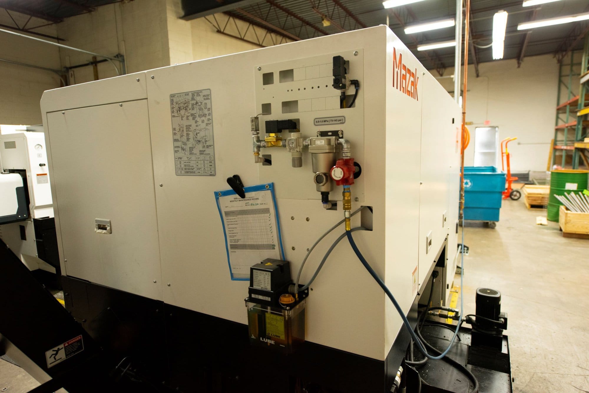 Mazak QTU-200MY CNC Lathe, 2017 - LNS Bar Feeder, Parts Catcher - Image 10