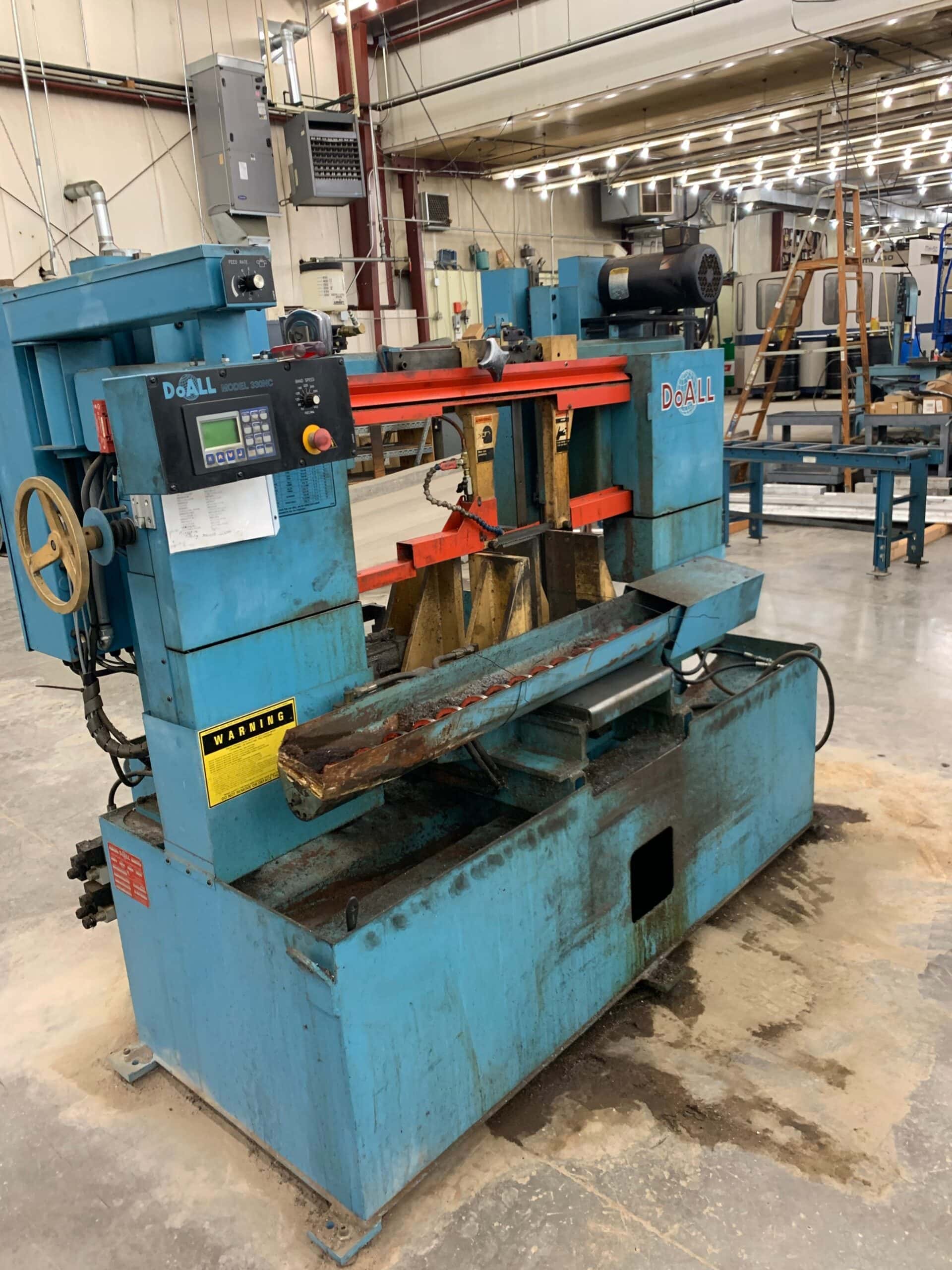 13" x 13" DoALL C-330 NC Horizontal Band Saw, 2003 - Image 2