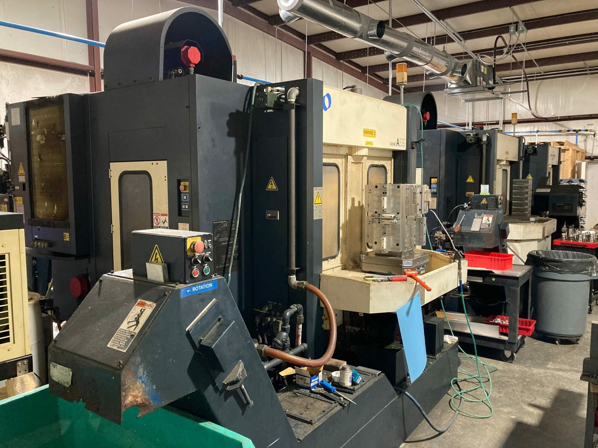 Makino A55 Horizontal Machining Center, 1998- Coolant Thru Spindle - Image 4