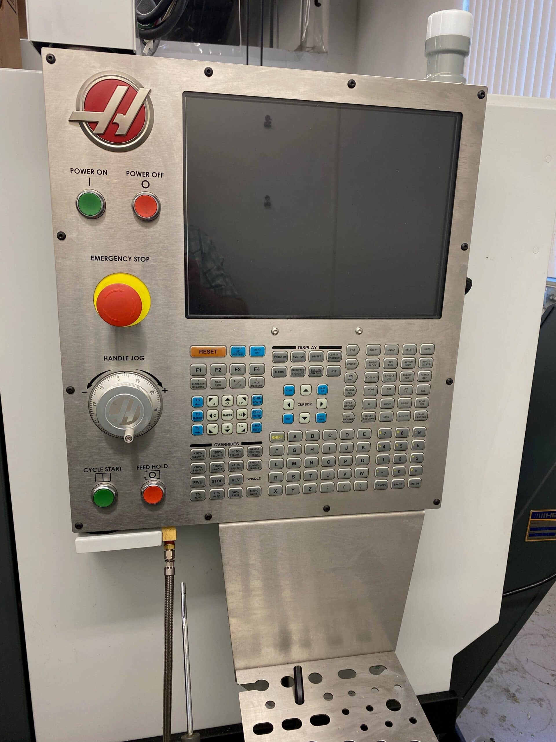 Haas ST-15 CNC Lathe, 2017- Excellent Condition, Low Hours, 8" Chuck,Tailstock, Auto Door, Parts Catcher, Chip Auger - Image 2