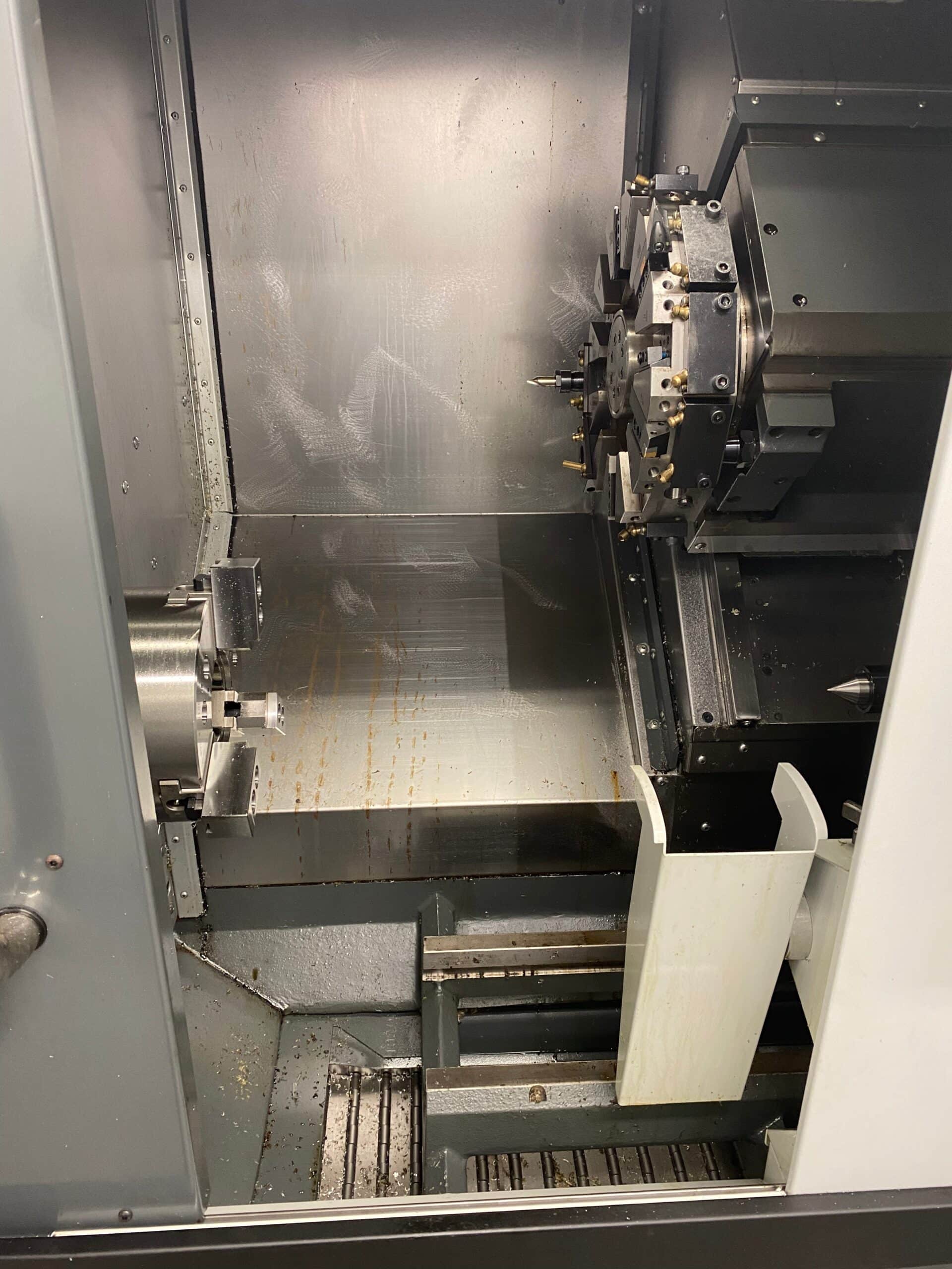 Haas ST-15 CNC Lathe, 2017- Excellent Condition, Low Hours, 8" Chuck,Tailstock, Auto Door, Parts Catcher, Chip Auger - Image 3