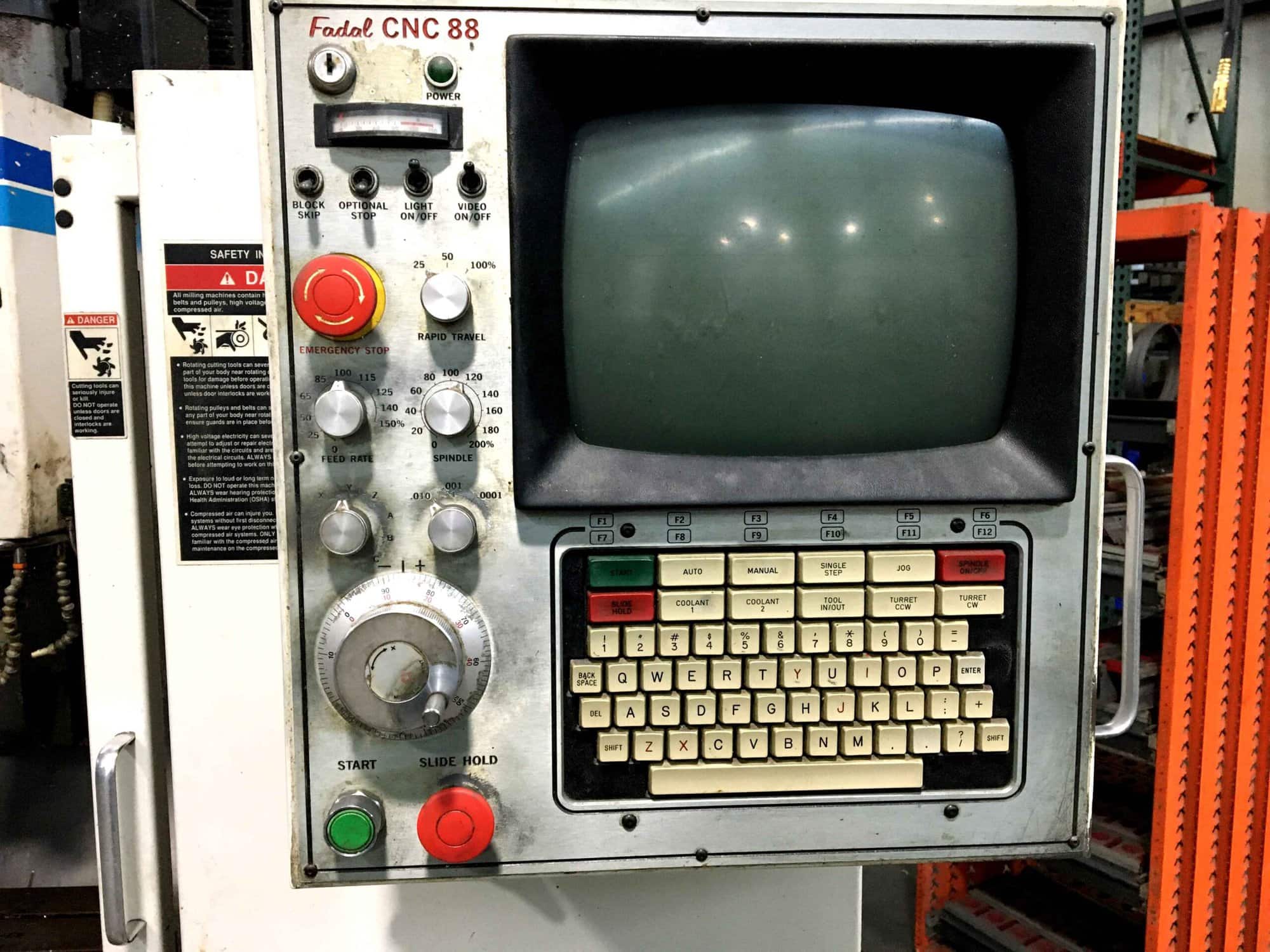Fadal VMC40, 1992 - 10K RPM Spindle - Image 4