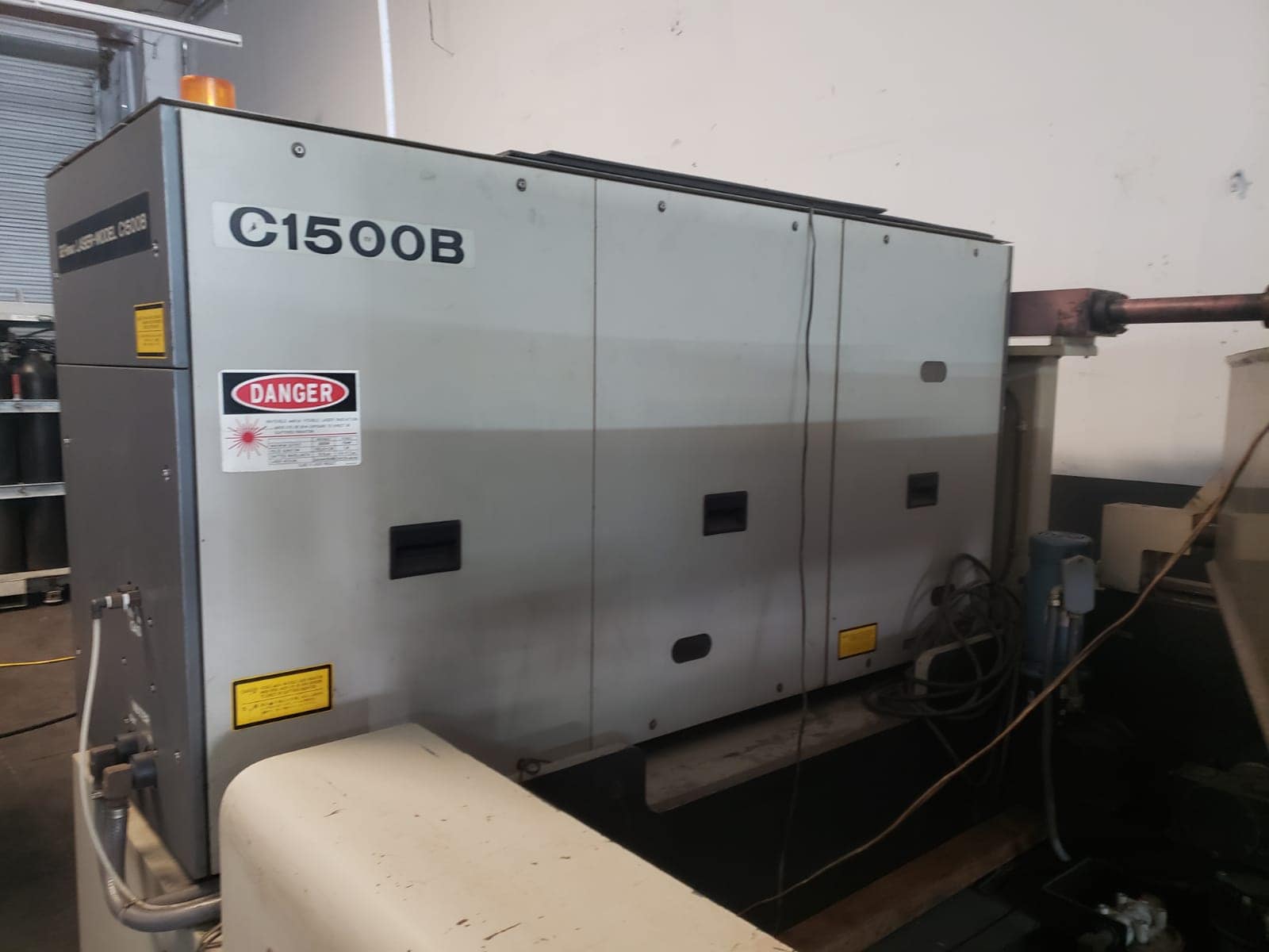 1500 Watt Cincinnati CL-6 CO2 Laser, 1996- 4'X8' Table - Image 11