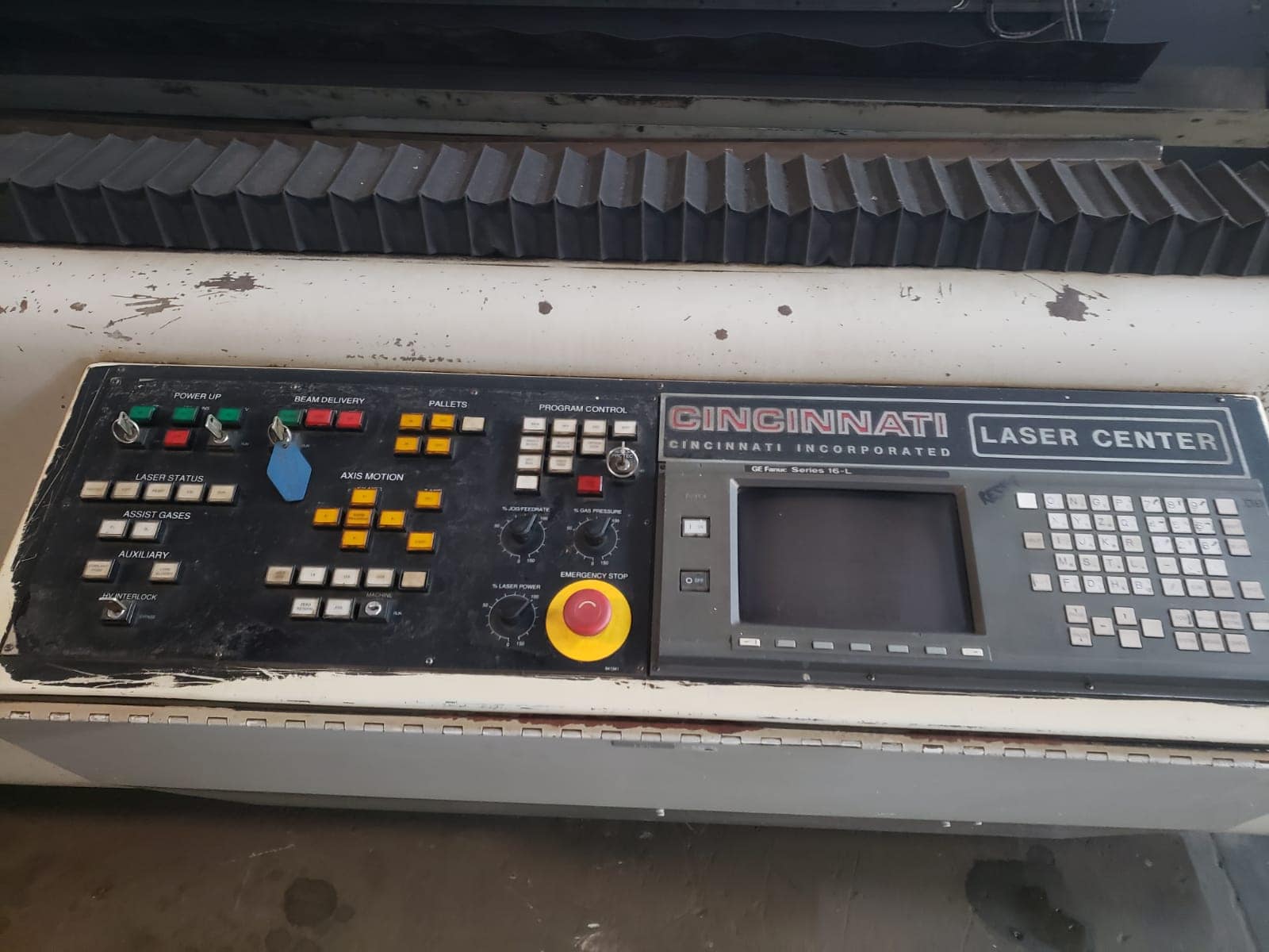 1500 Watt Cincinnati CL-6 CO2 Laser, 1996- 4'X8' Table - Image 12