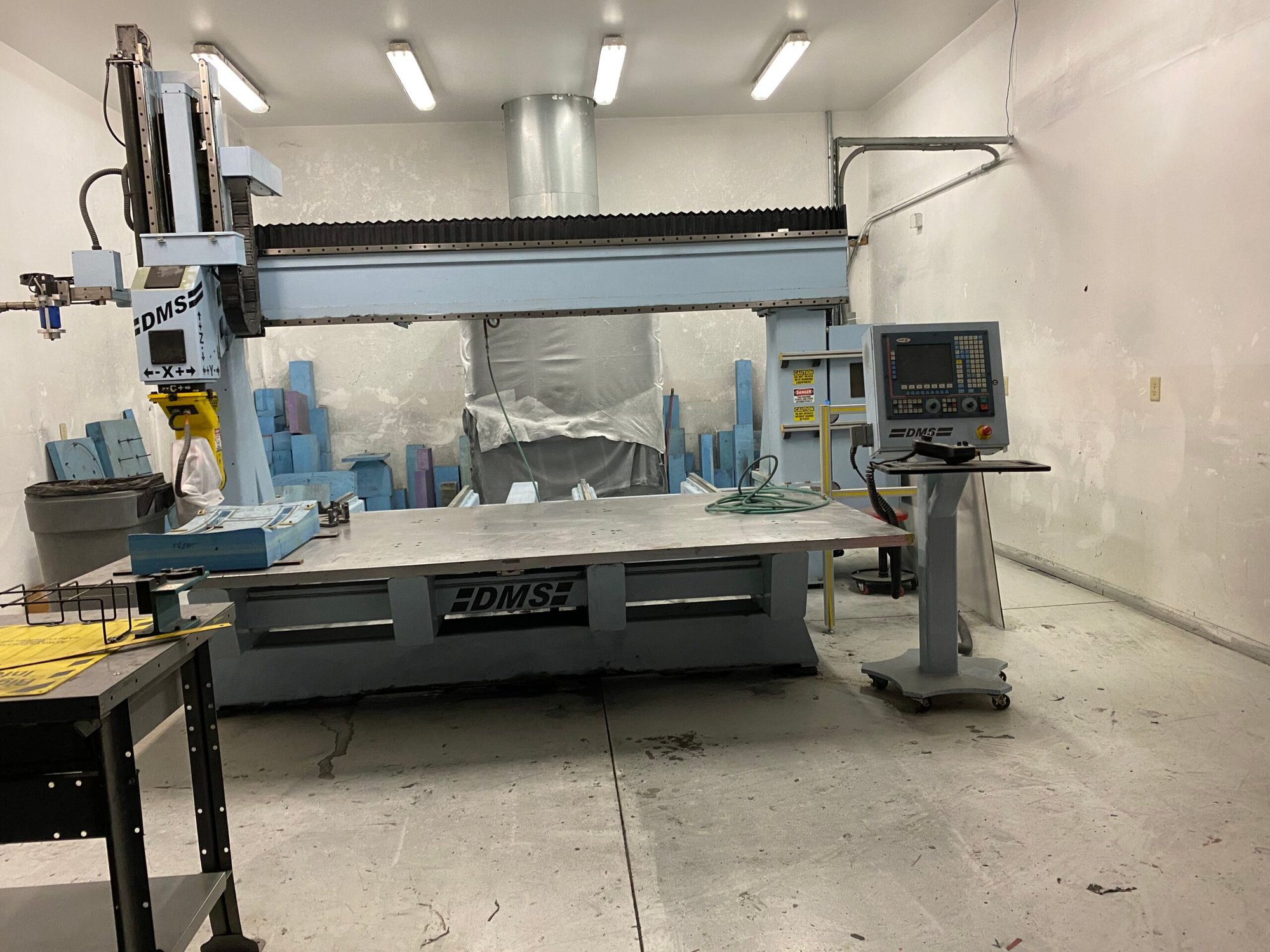 10' x 5' DMS ST5-10-5-36S CNC Router, 2007 - 5 Axis - Image 4
